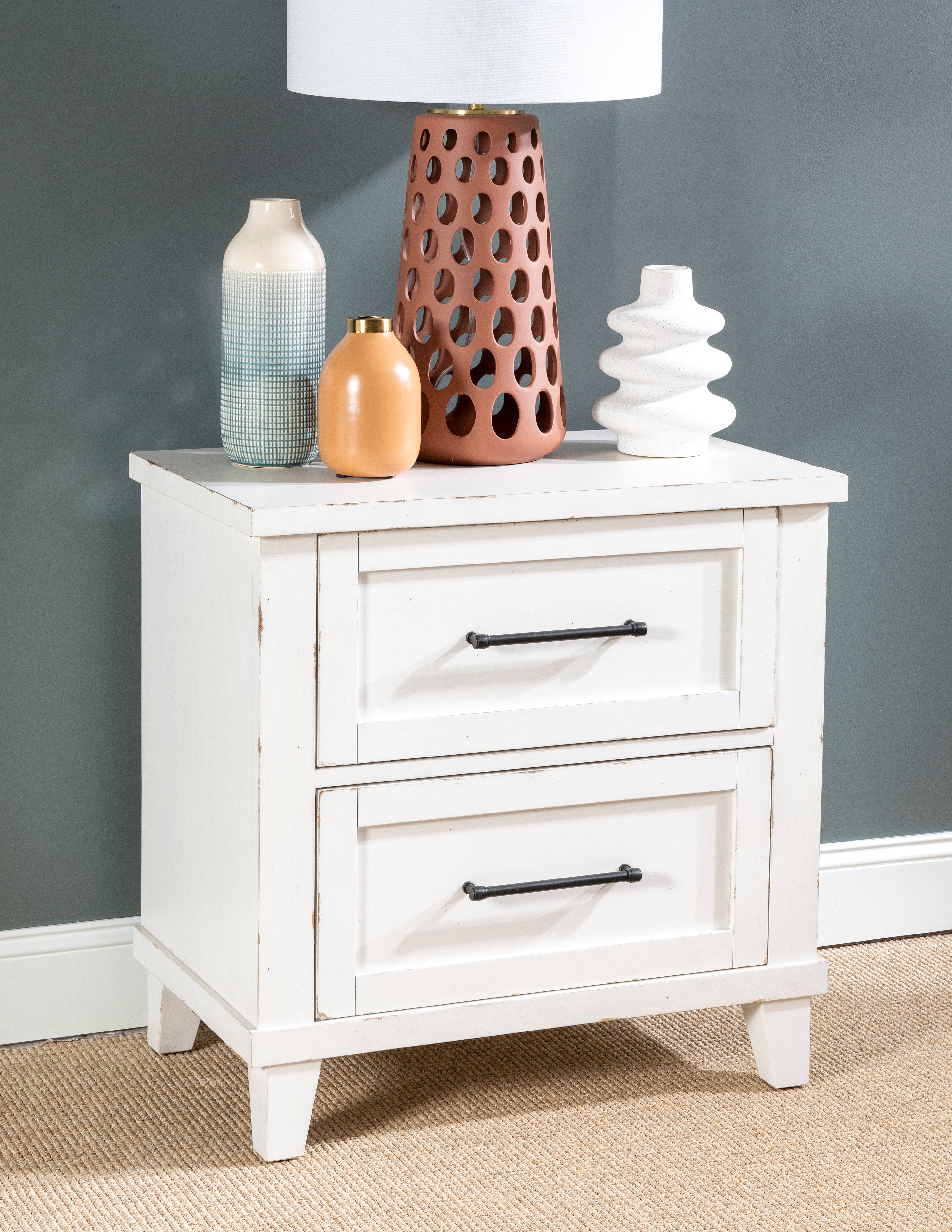Trisha Yearwood XXX's & OOO's 2 Drawer Nightstand - Image 2