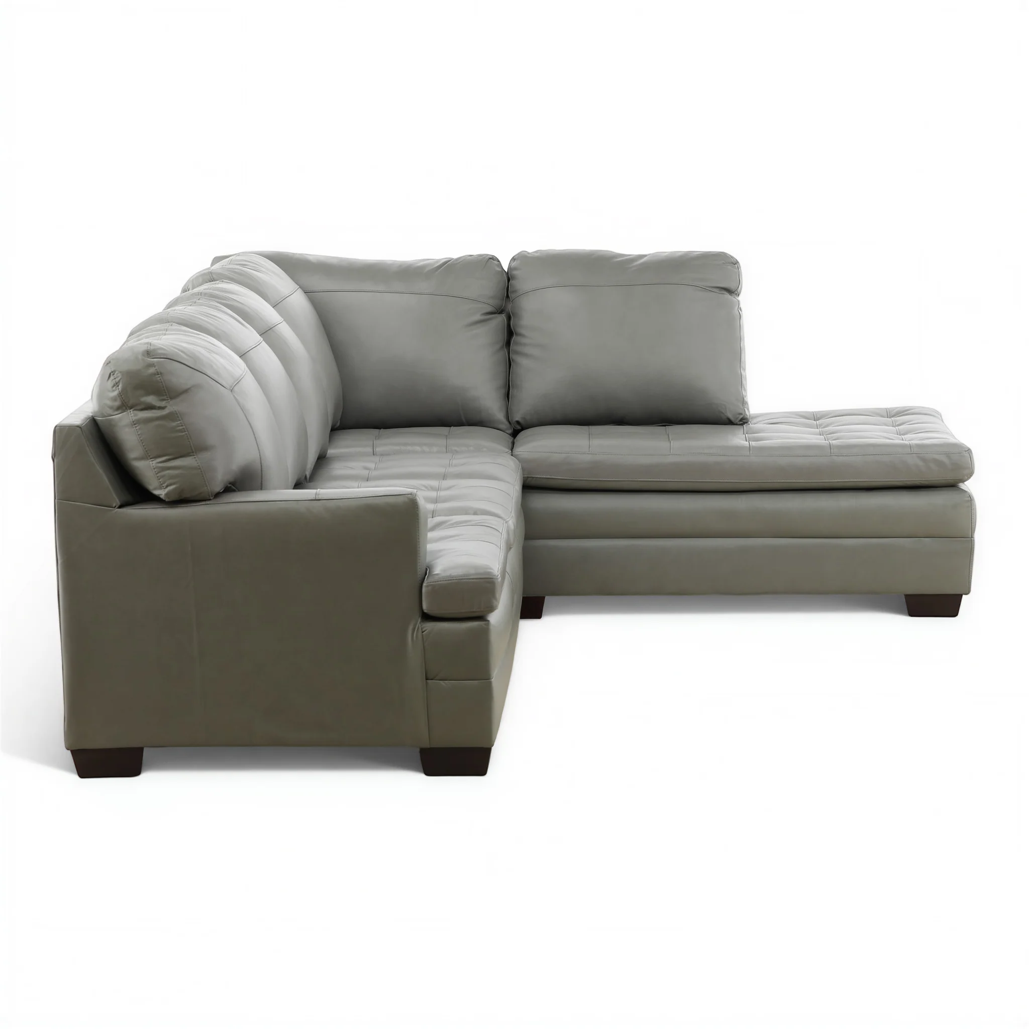 Callahan 2-Piece Leather Sectional - Image 8