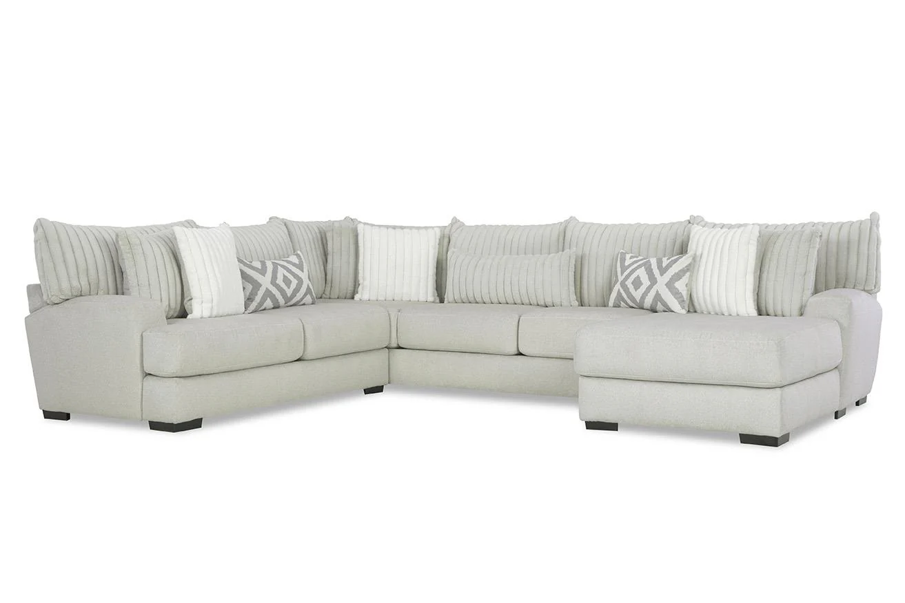 Avelina 3-Piece Right-Facing Sectional Chaise - Image 2