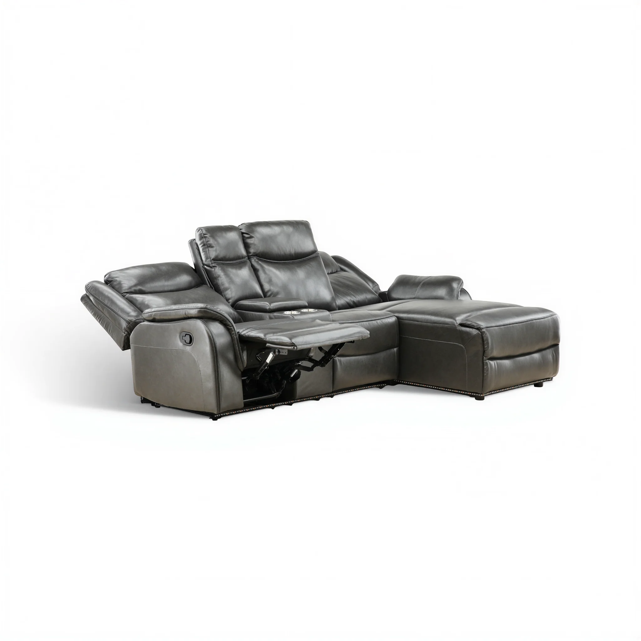 Renzo 2-Piece Reclining Sectional - Image 15