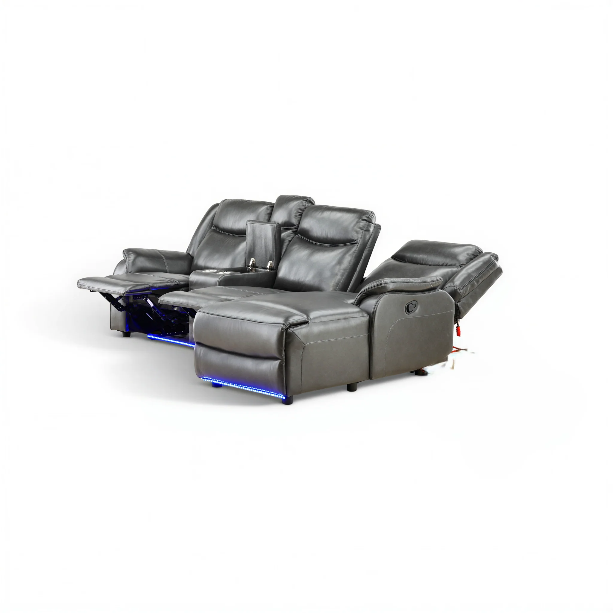 Renzo 2-Piece Reclining Sectional - Image 20