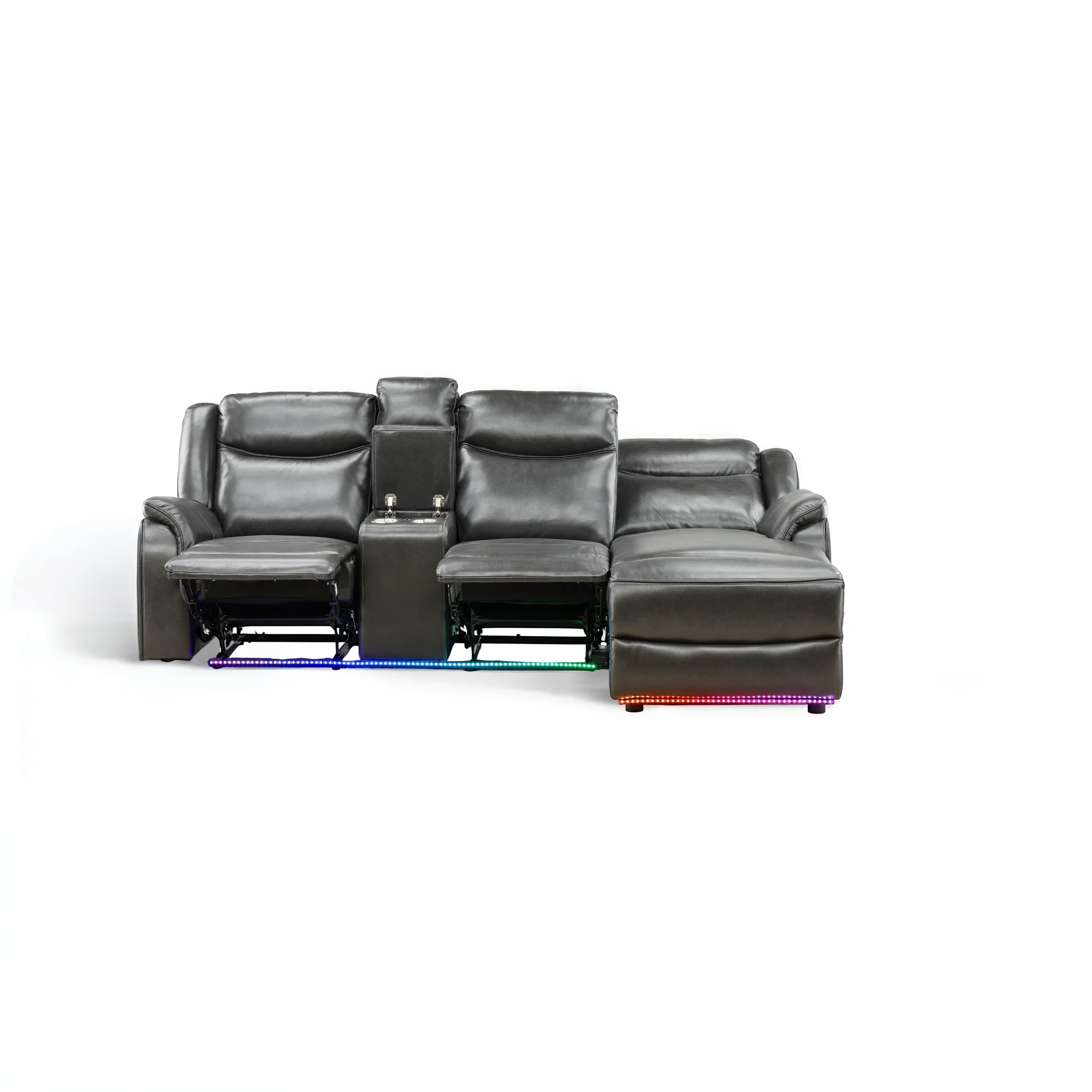 Renzo 2-Piece Reclining Sectional - Image 6