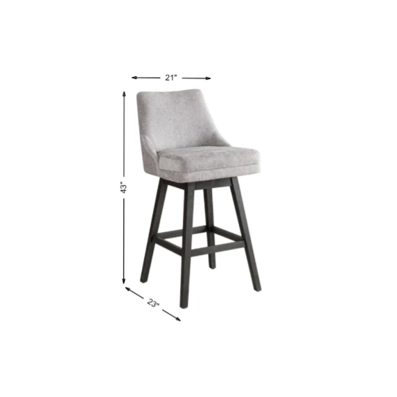 Branson 30" Swivel Barstool - Image 3