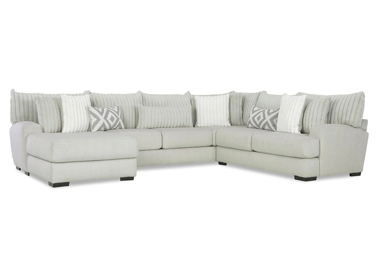 Avelina 3-Piece Left-Facing Sectional Chaise - Image 2