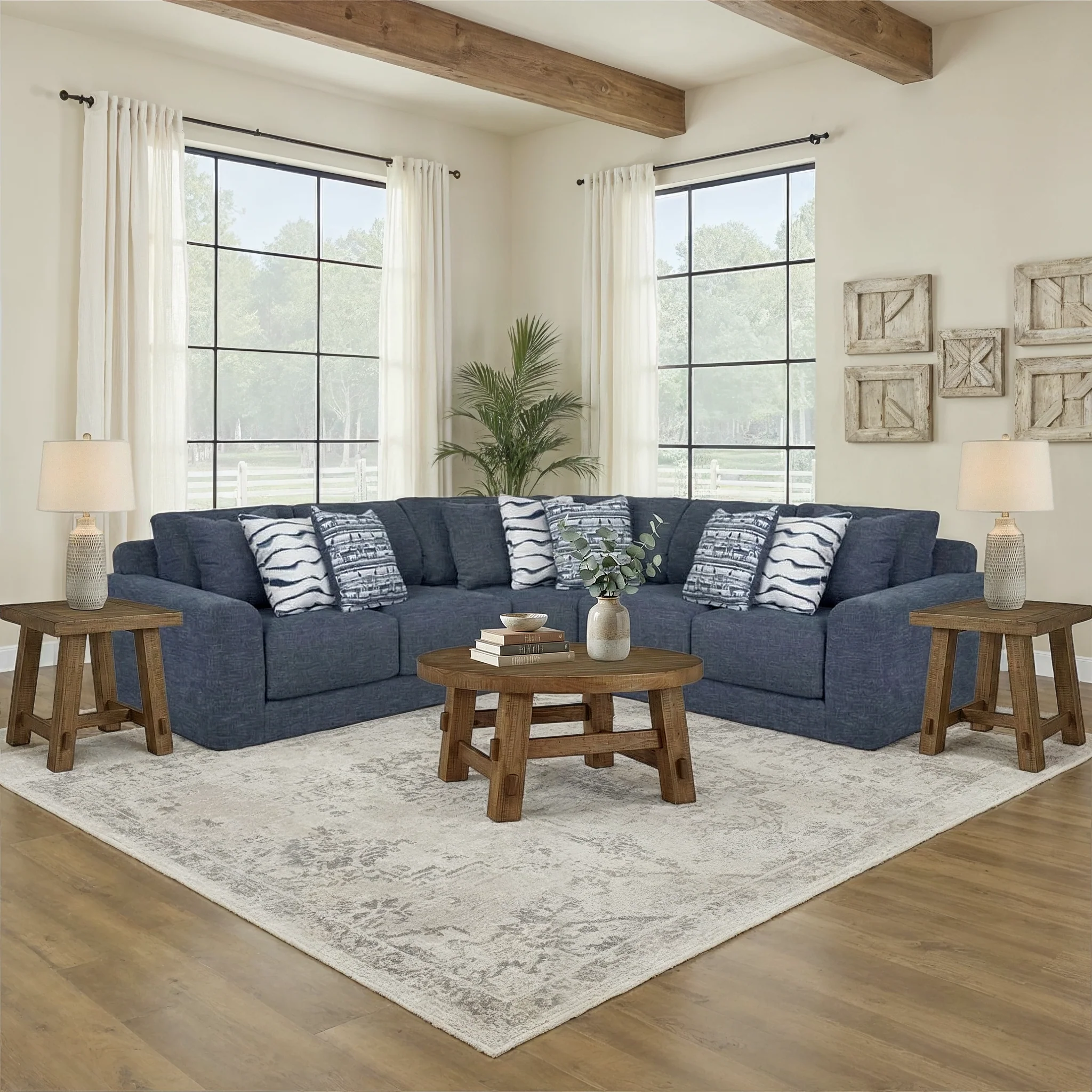 Lowden 3-Piece Sectional - Image 2