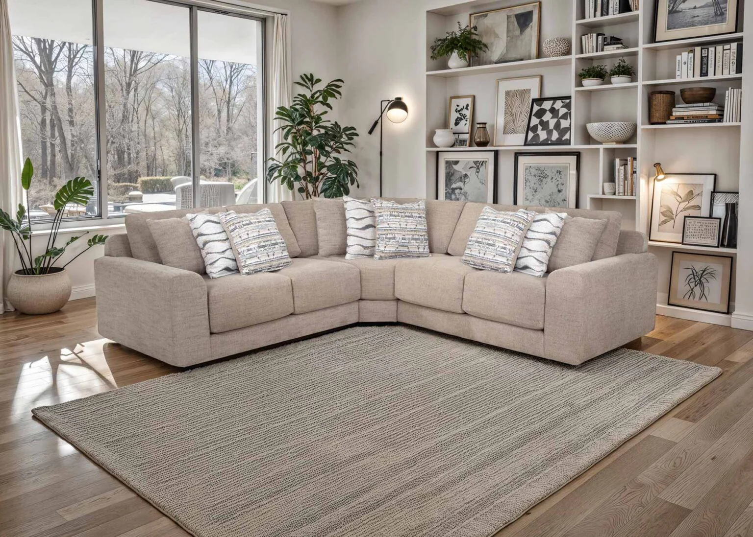 Lowden 3-Piece Sectional - Image 6