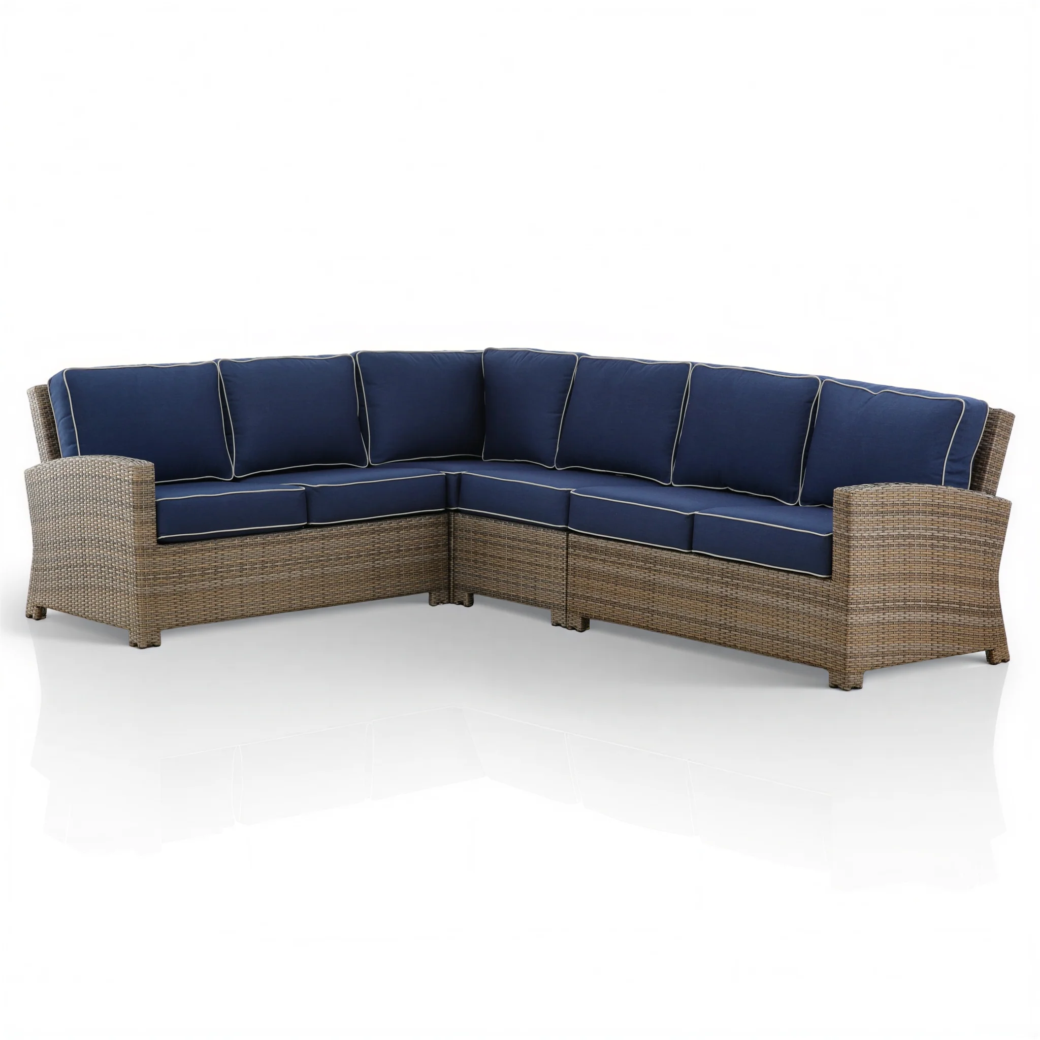 Cabo 4-Piece Outdoor Patio Sectional - Image 2