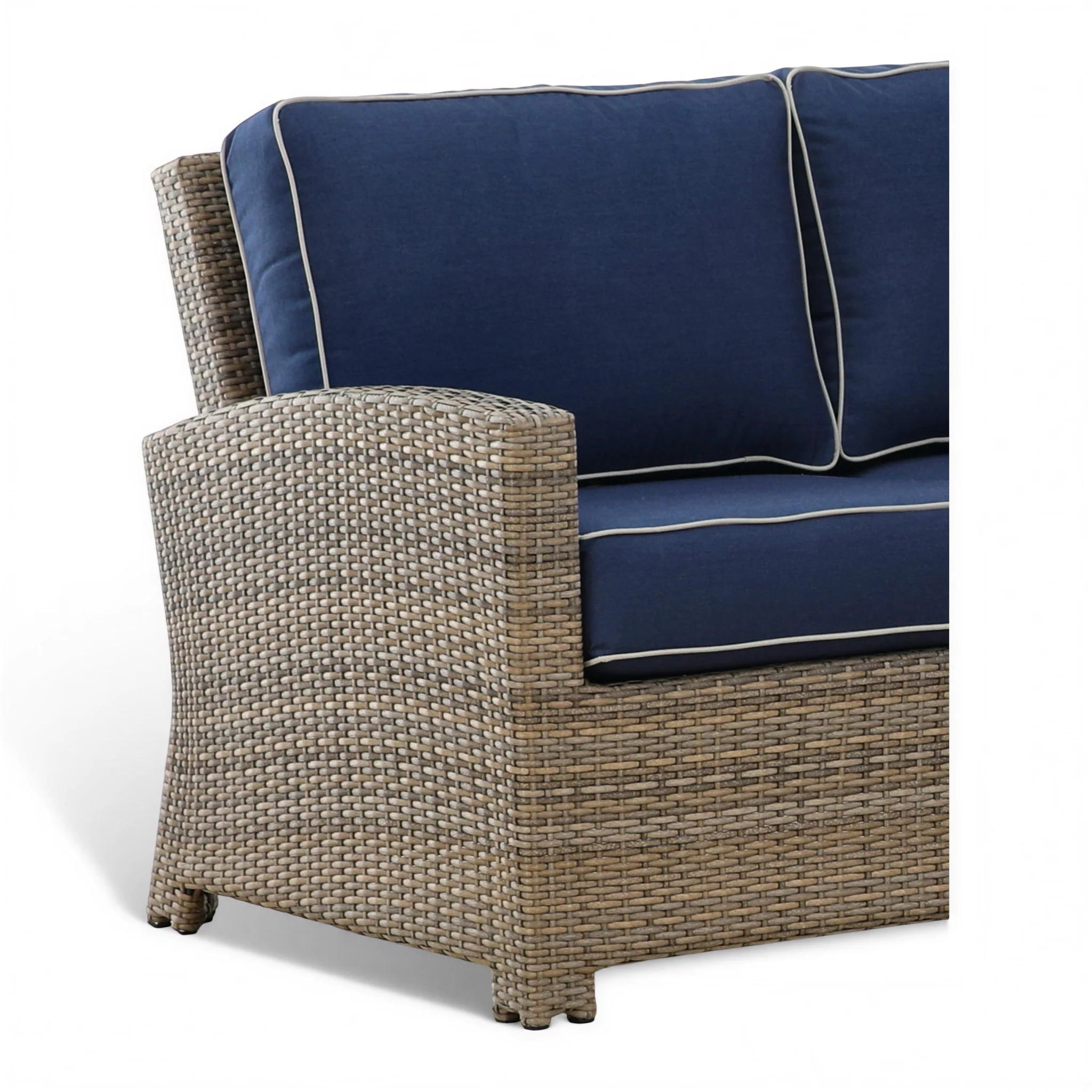 Cabo 4-Piece Outdoor Patio Sectional - Image 7
