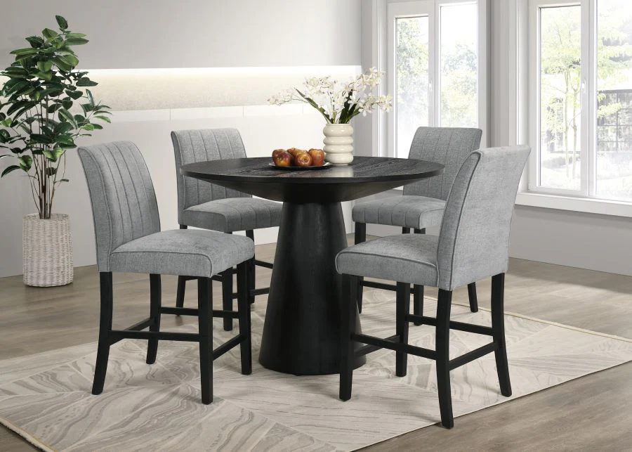 Onyx 5-Piece Counter Height Dining Set