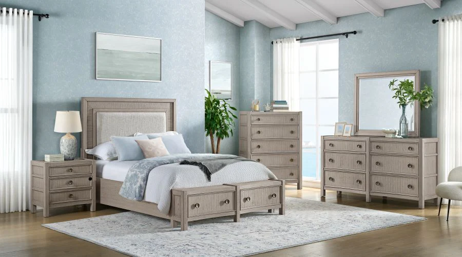 Bella 5 Pc Queen Storage Room