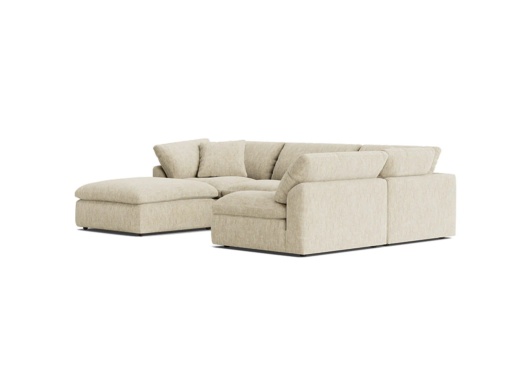 Bryant 5-Piece Bumper Sectional - Image 3