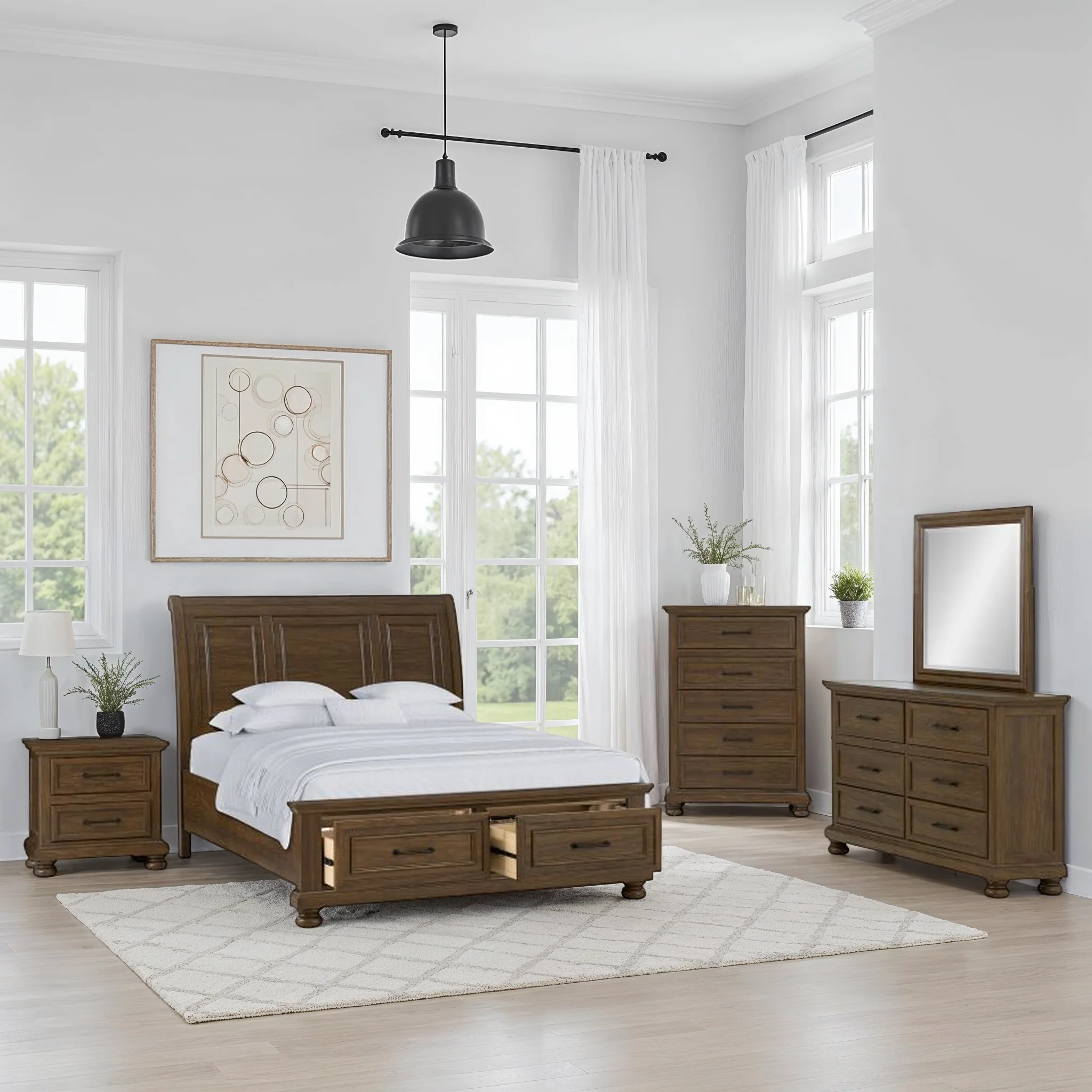 Weston 5-Piece Queen Storage Bedroom Set - Image 2