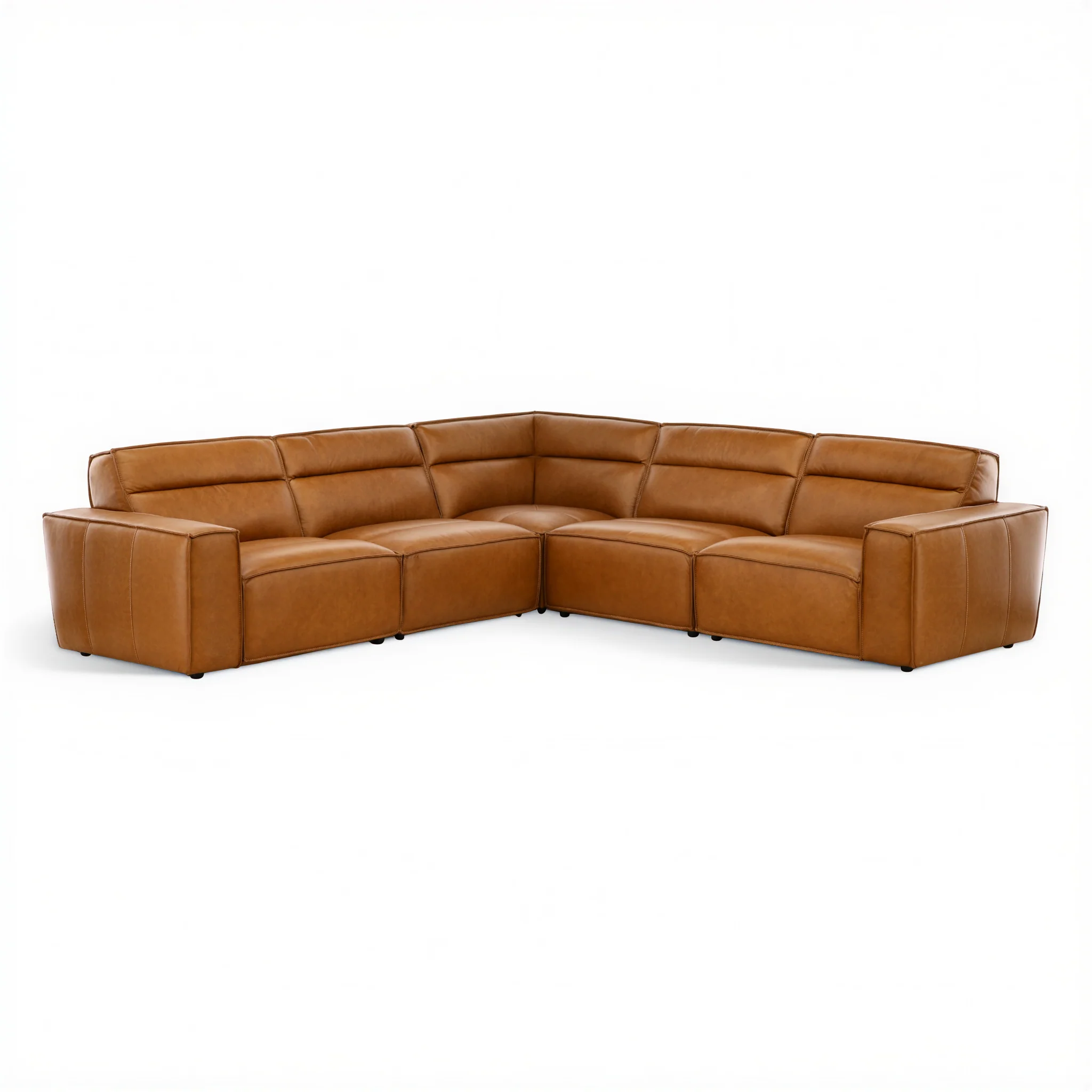 Somerset 5-Piece Leather Sectional