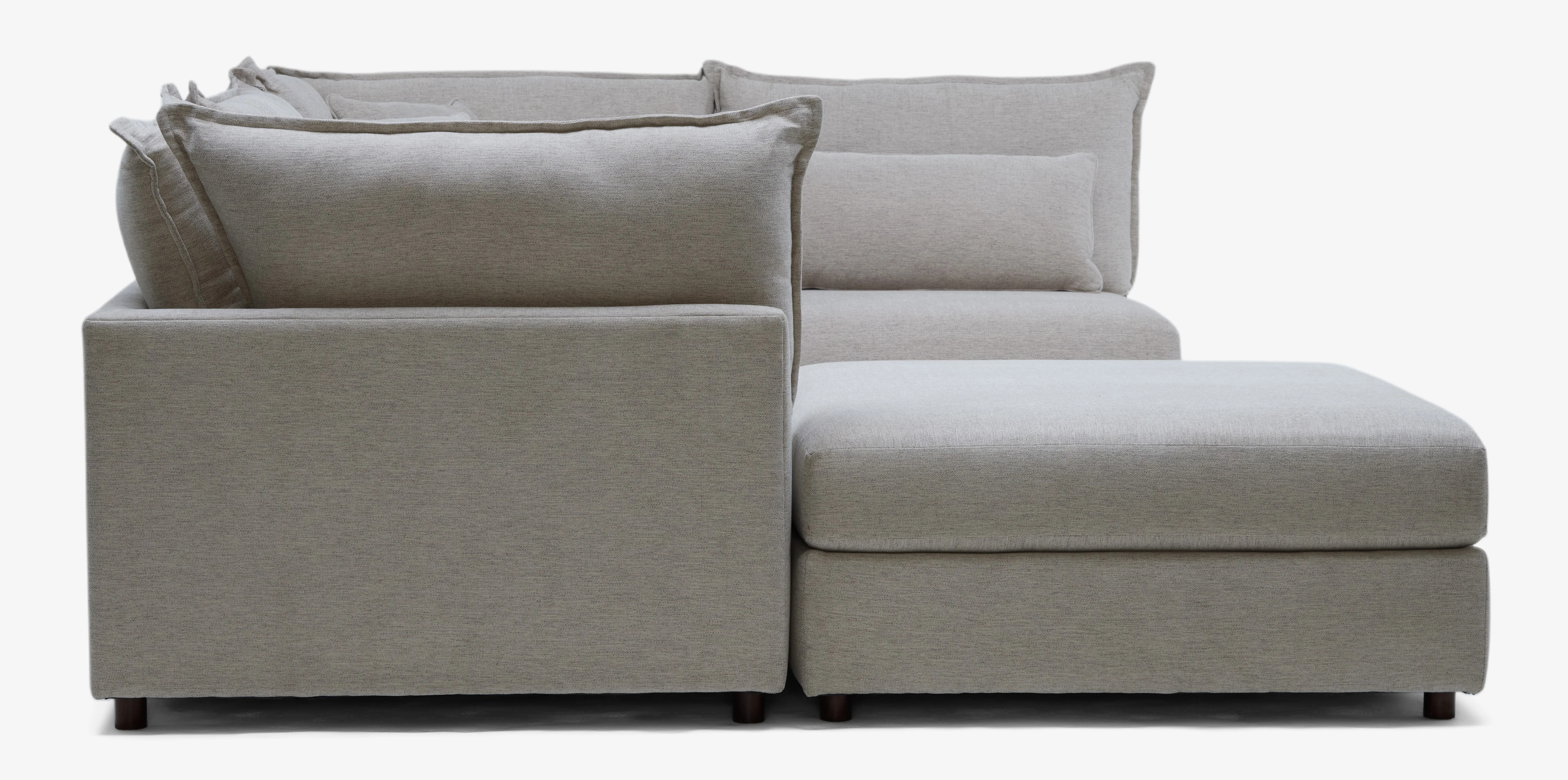 Tanner 5-Piece U-Sofa Bumper Sectional - Image 4