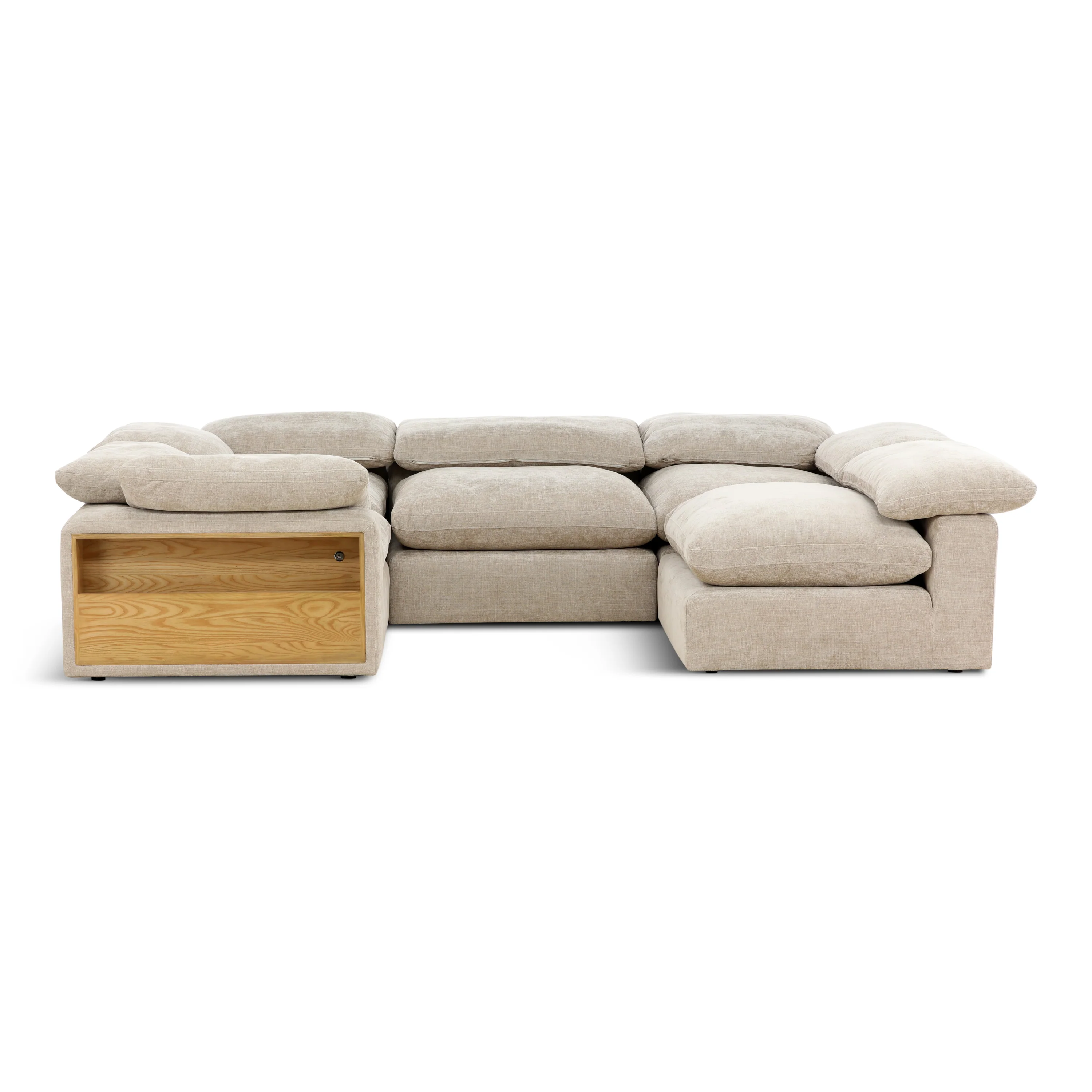 Lela 5-Piece Sectional with Storage - Image 11