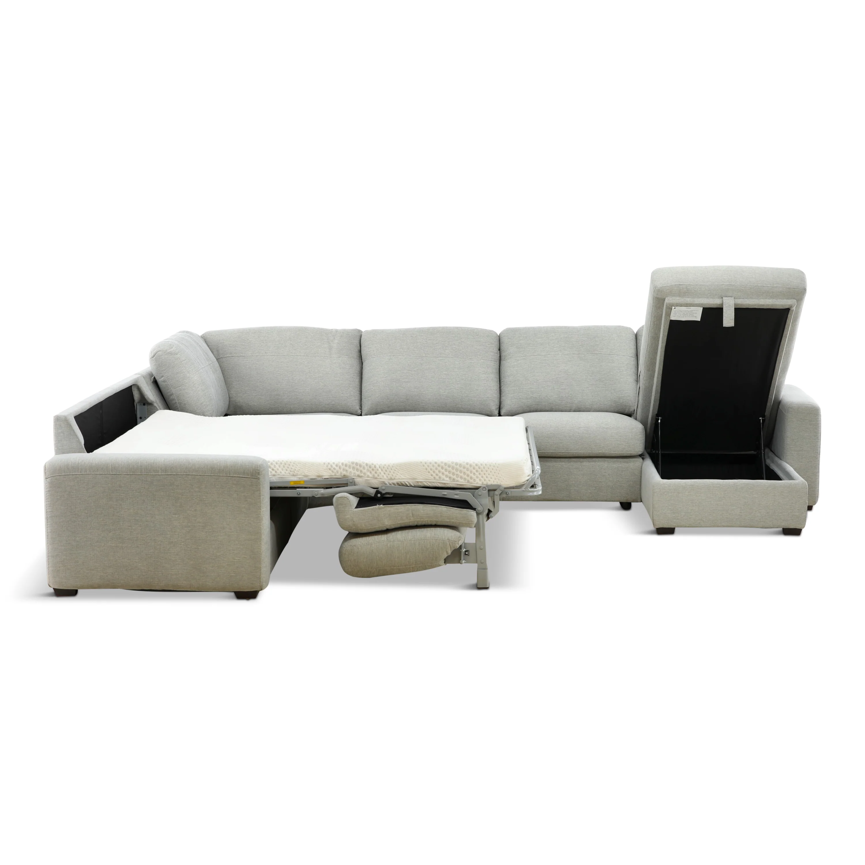 Forbes 5-Piece Sleeper Sectional - Image 5