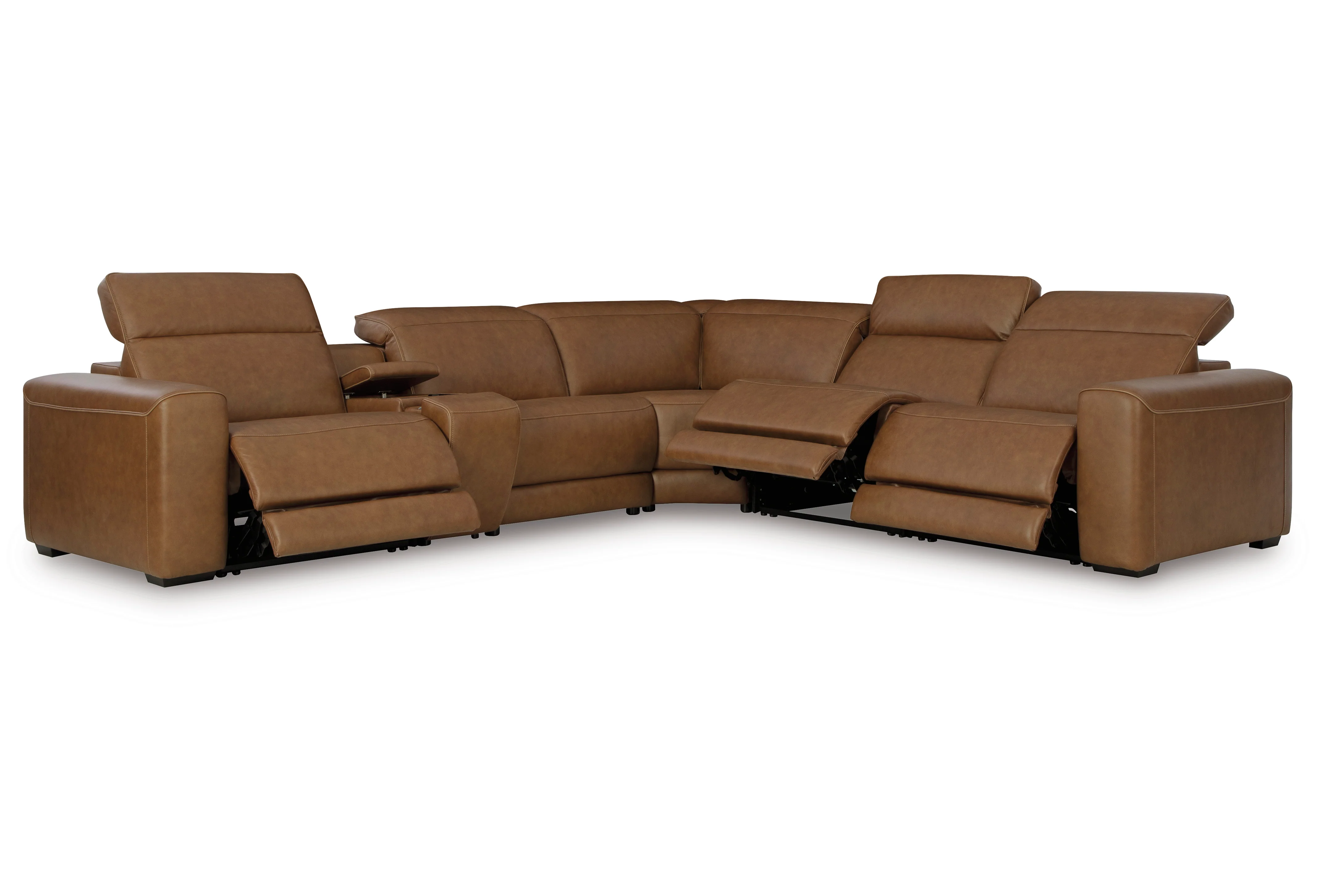 Rally-Up 6-Piece Power Reclining Sectional with Console - Image 3