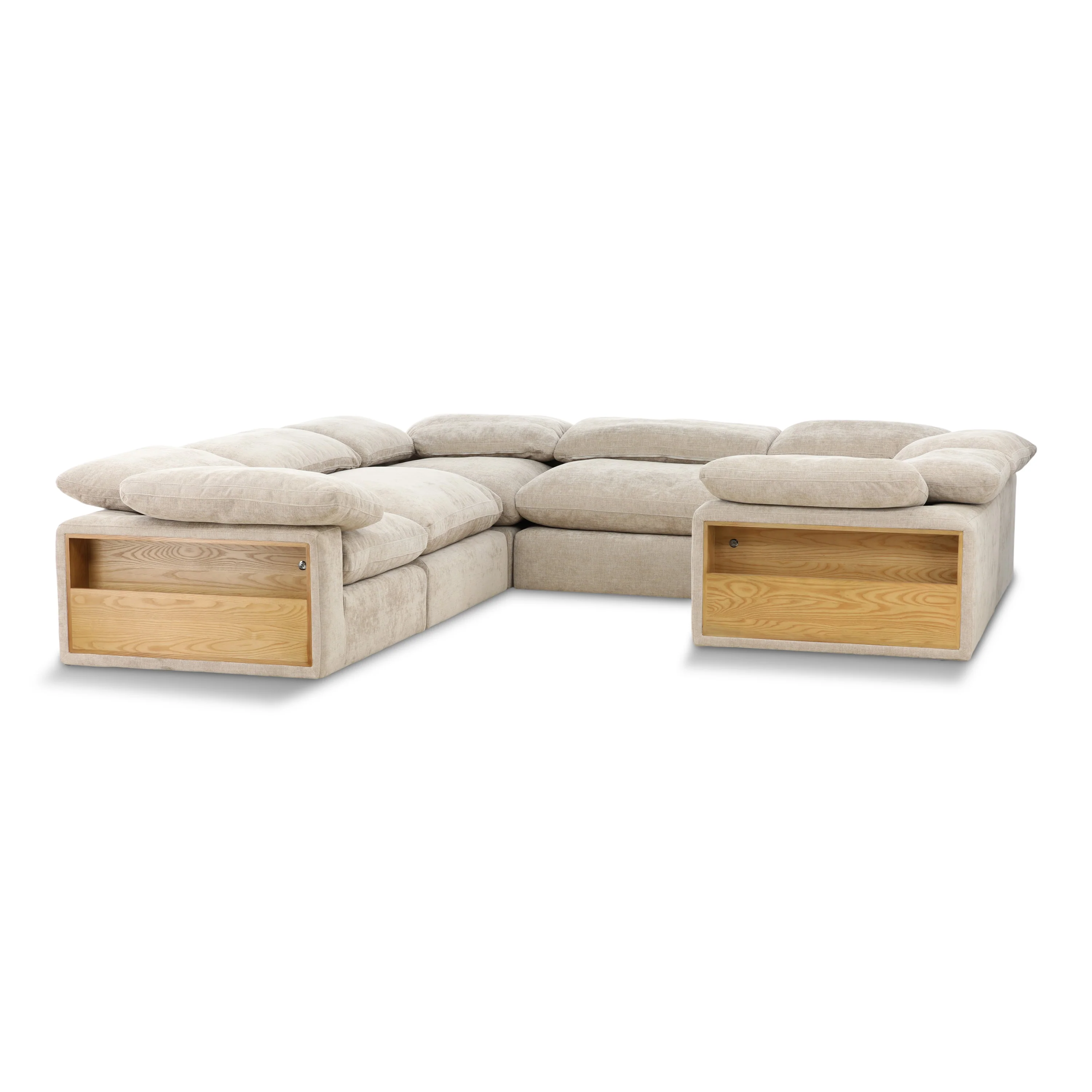 Lela 6-Piece Sectional with Double Storage - Image 2
