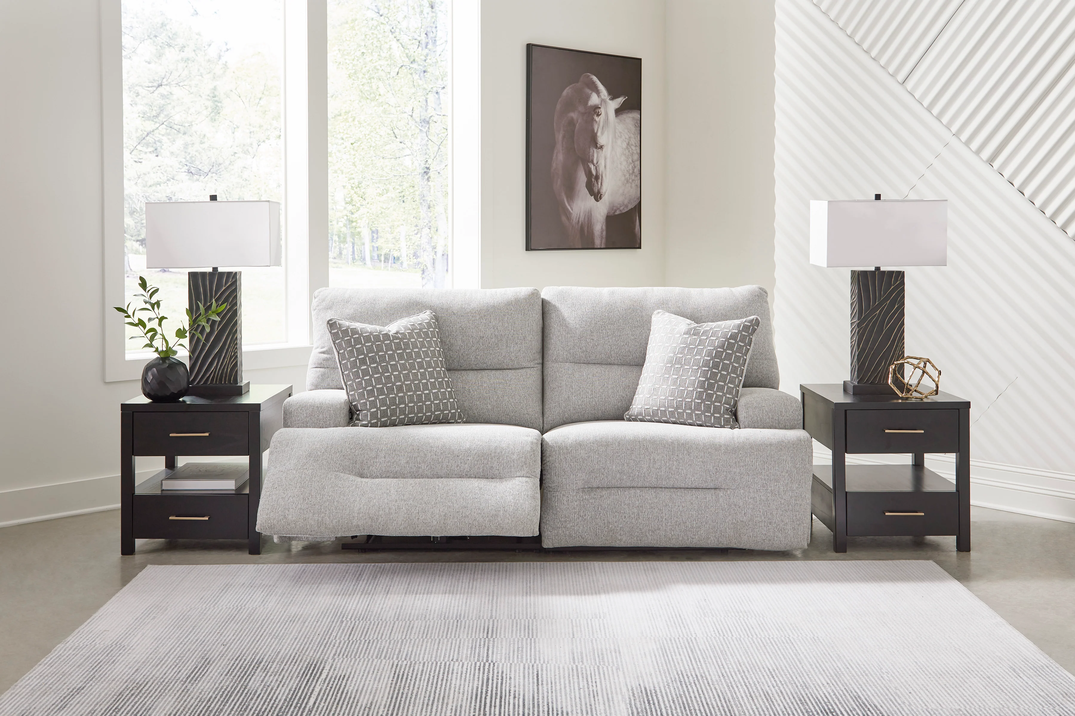 Acklen Place 2-Piece Power Reclining Sectional Loveseat - Image 3