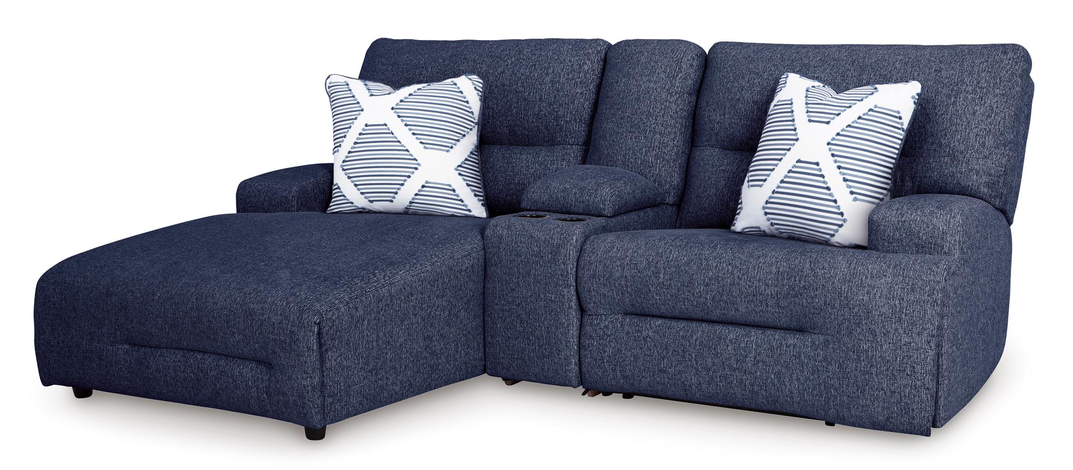 Acklen Place Left Facing 3-Piece Power Reclining Sectional Sofa with Chaise - Image 3