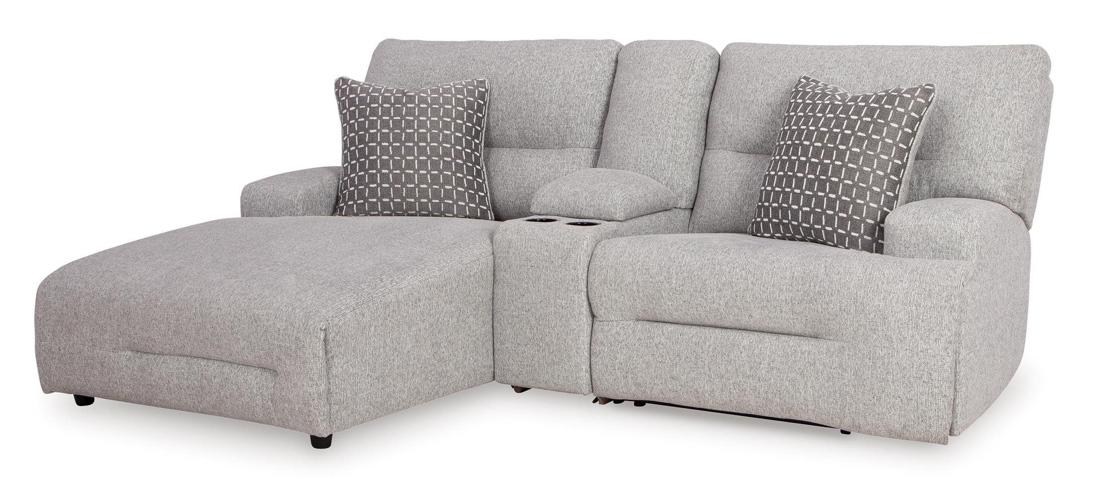 Acklen Place Left Facing 3-Piece Power Reclining Sectional Sofa with Chaise - Image 5