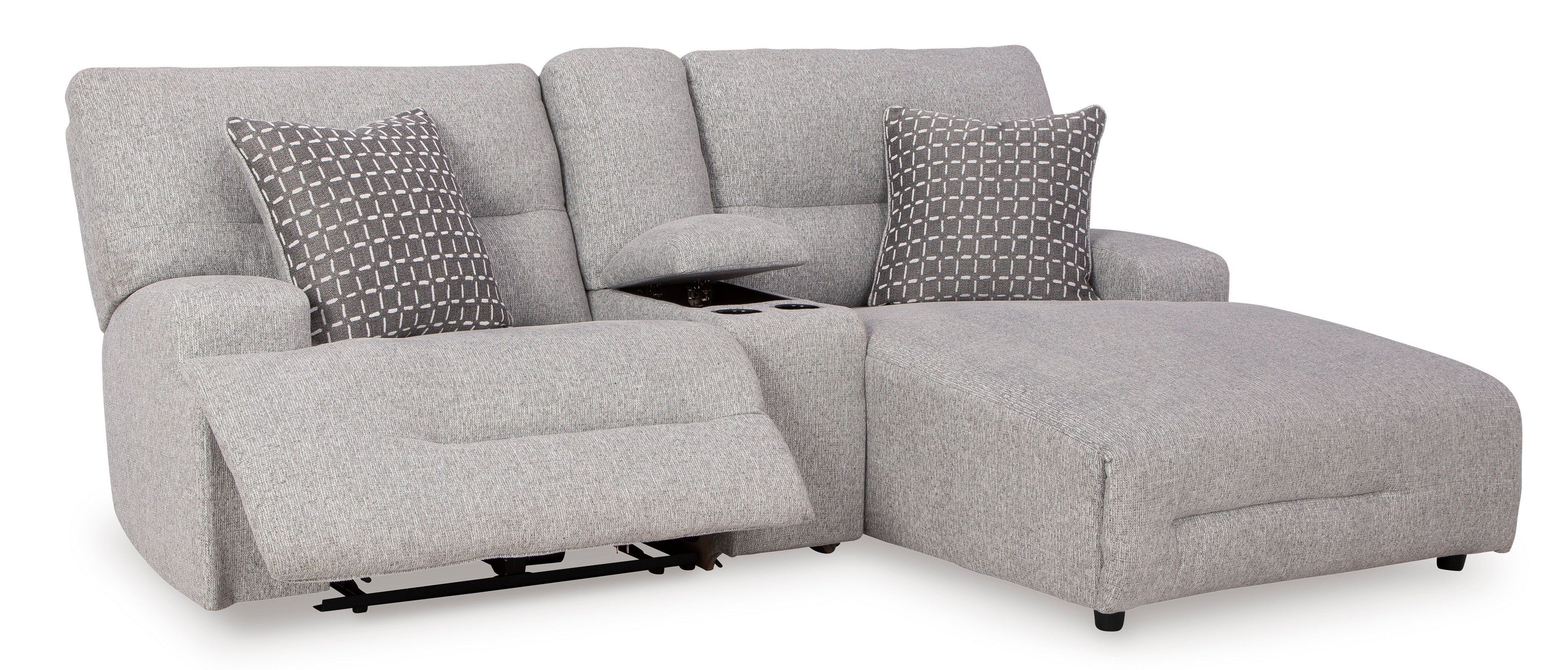 Acklen Place Right Facing 3-Piece Power Reclining Sectional Sofa with Chaise - Image 4