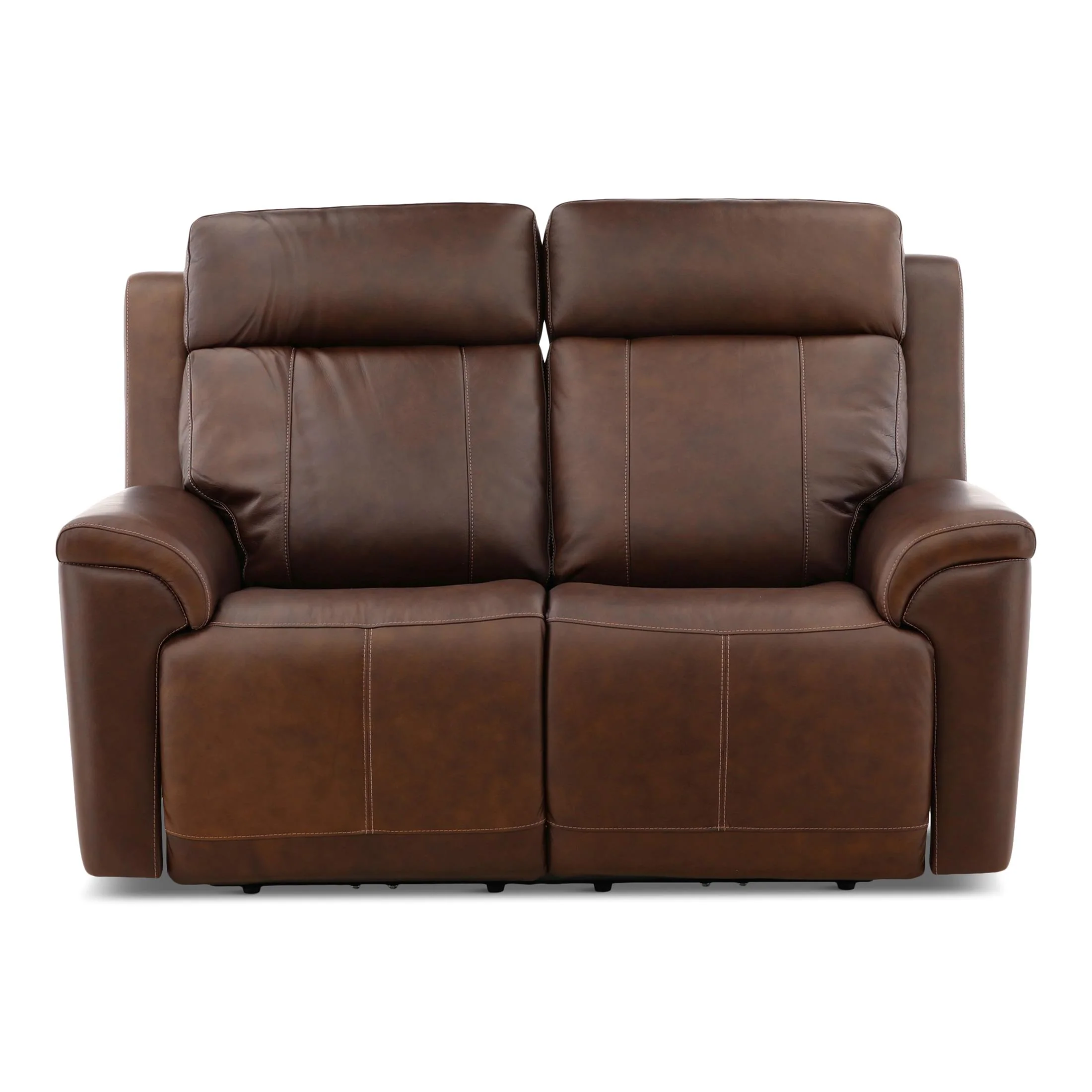 Flexsteel Adrian Leather Power Reclining Loveseat