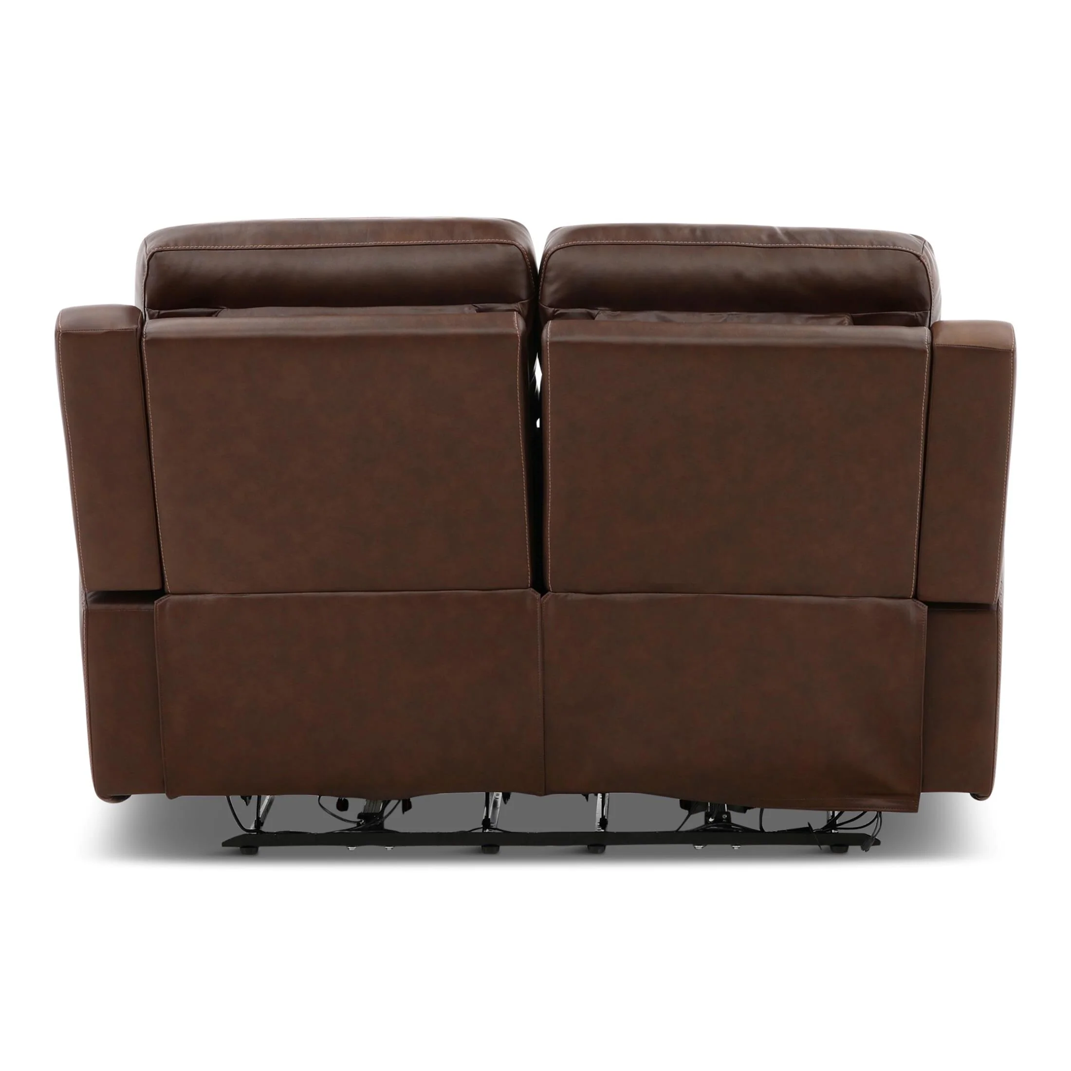 Flexsteel Adrian Leather Power Reclining Loveseat - Image 6