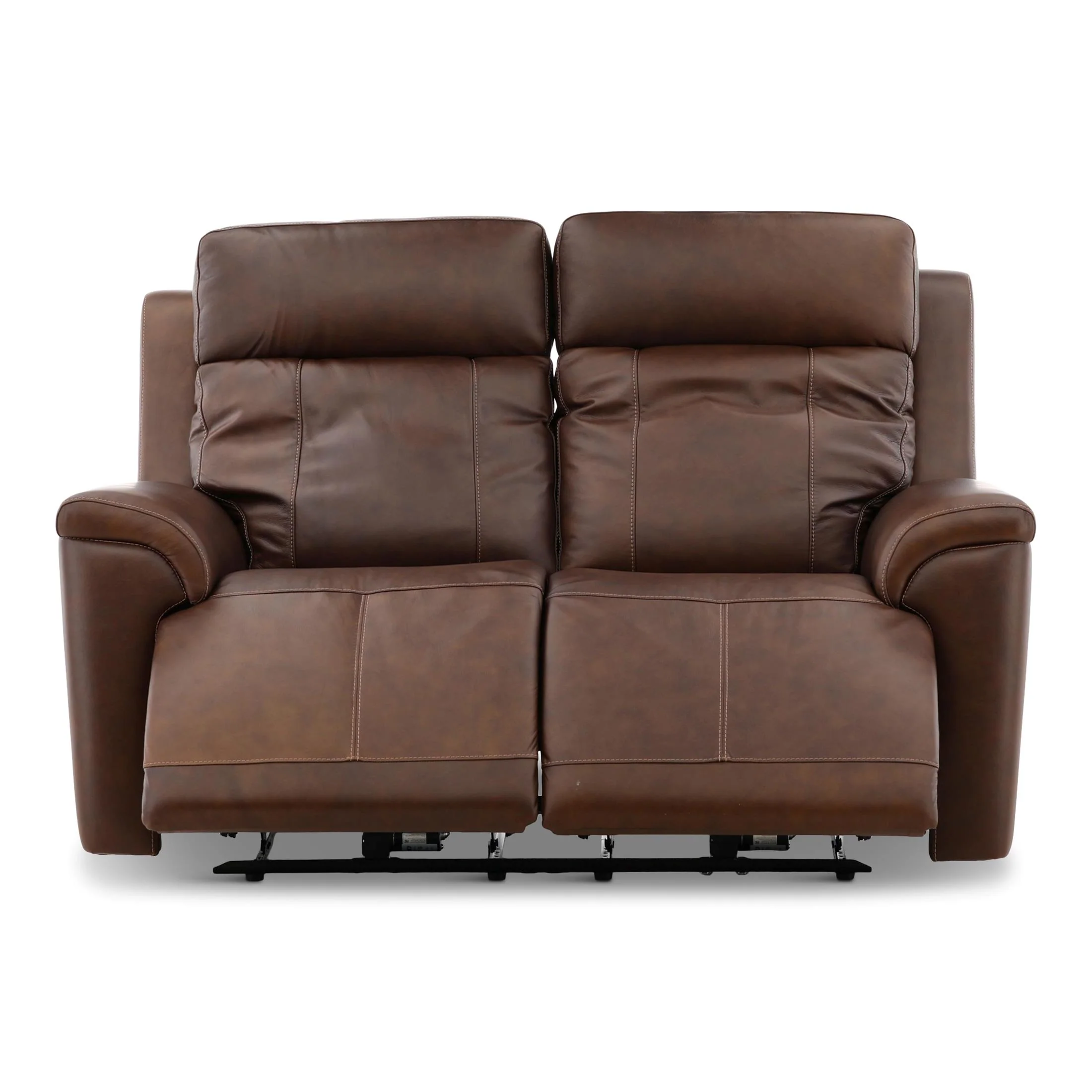 Flexsteel Adrian Leather Power Reclining Loveseat - Image 7