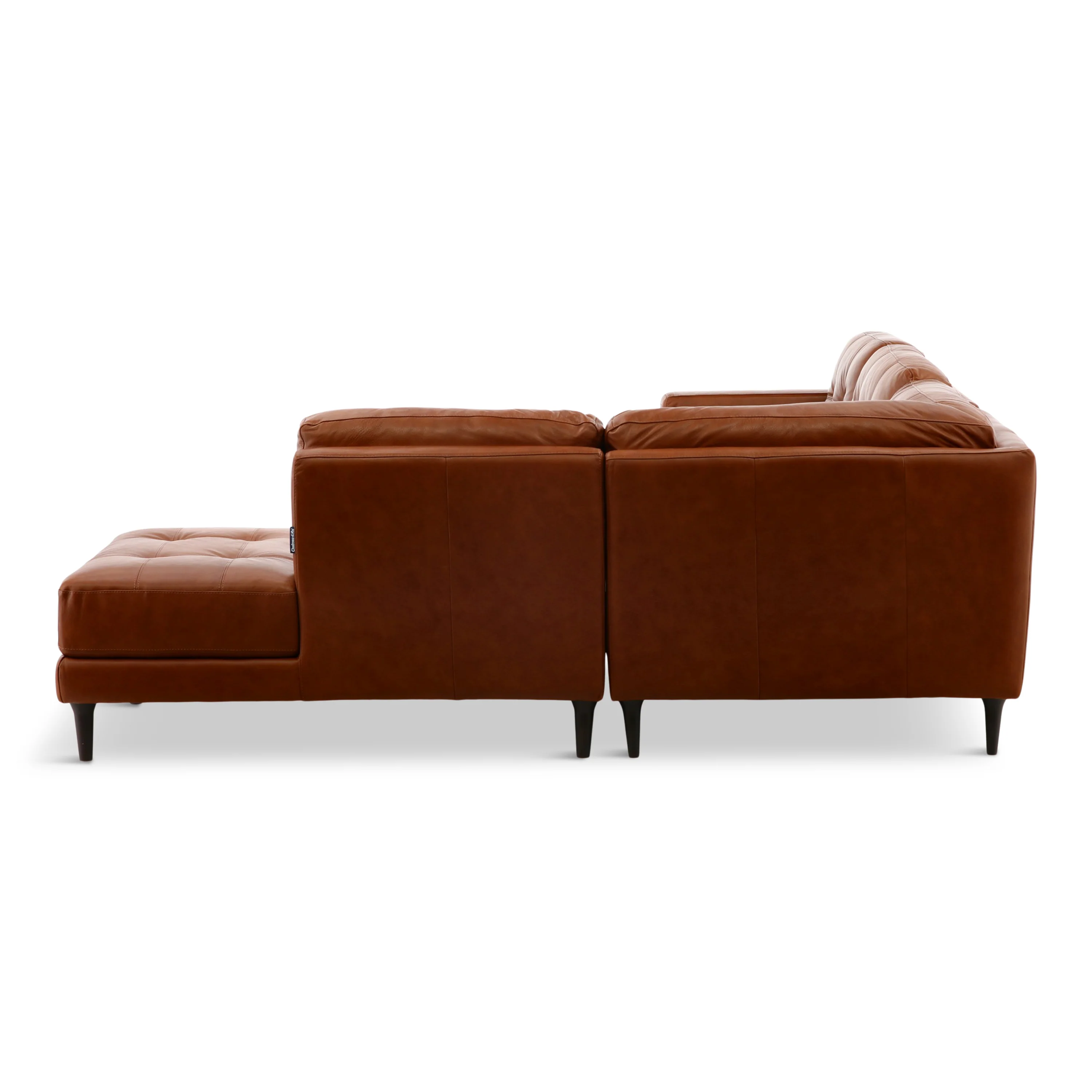 Alaric 3-Piece Leather Sectional - Image 5
