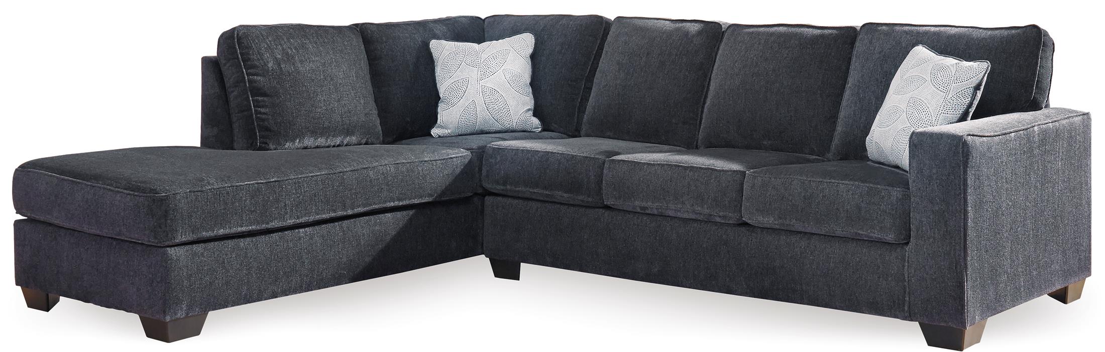 Altari 2-Piece Slate Sectional with Chaise