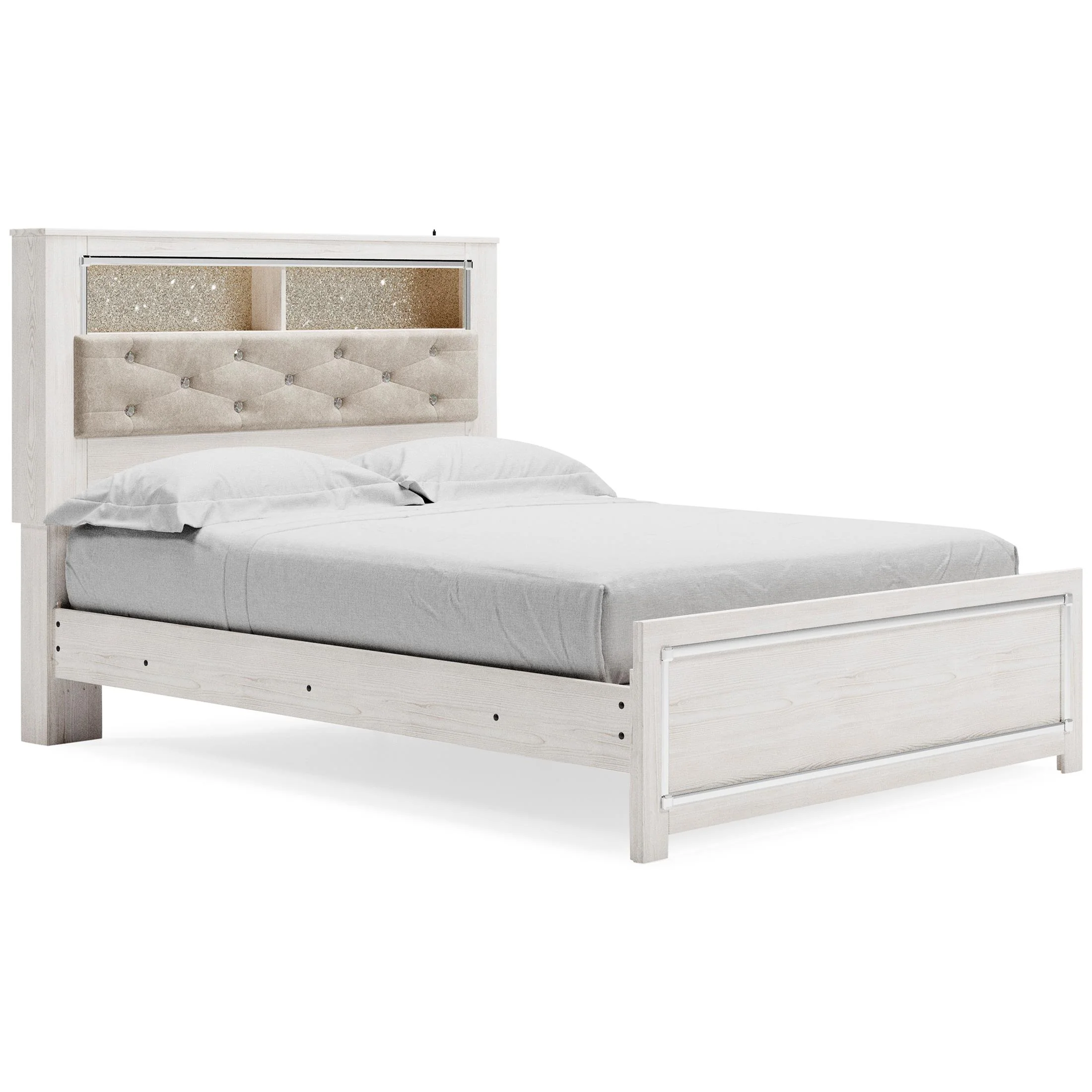Altyra King Panel Bookcase Bed - Image 3