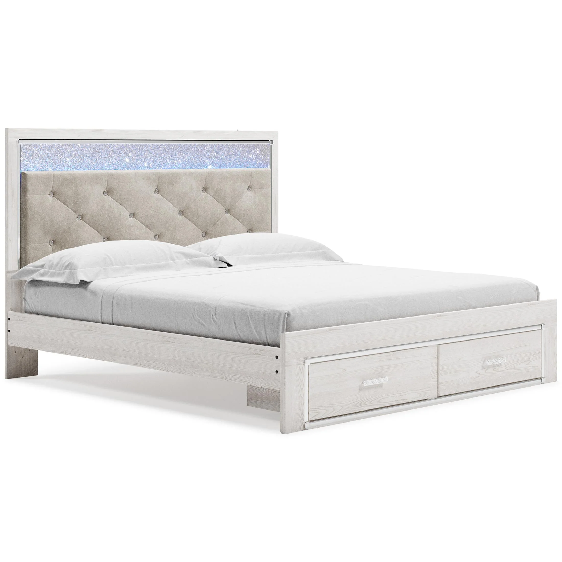 Ashley Altyra Queen Upholstered Storage Bed