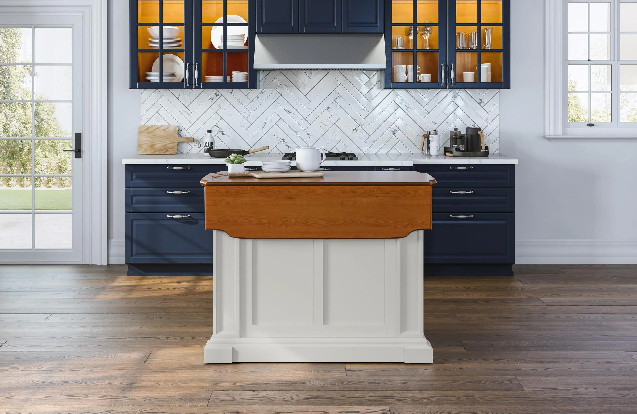 Americana Kitchen Island - Image 21
