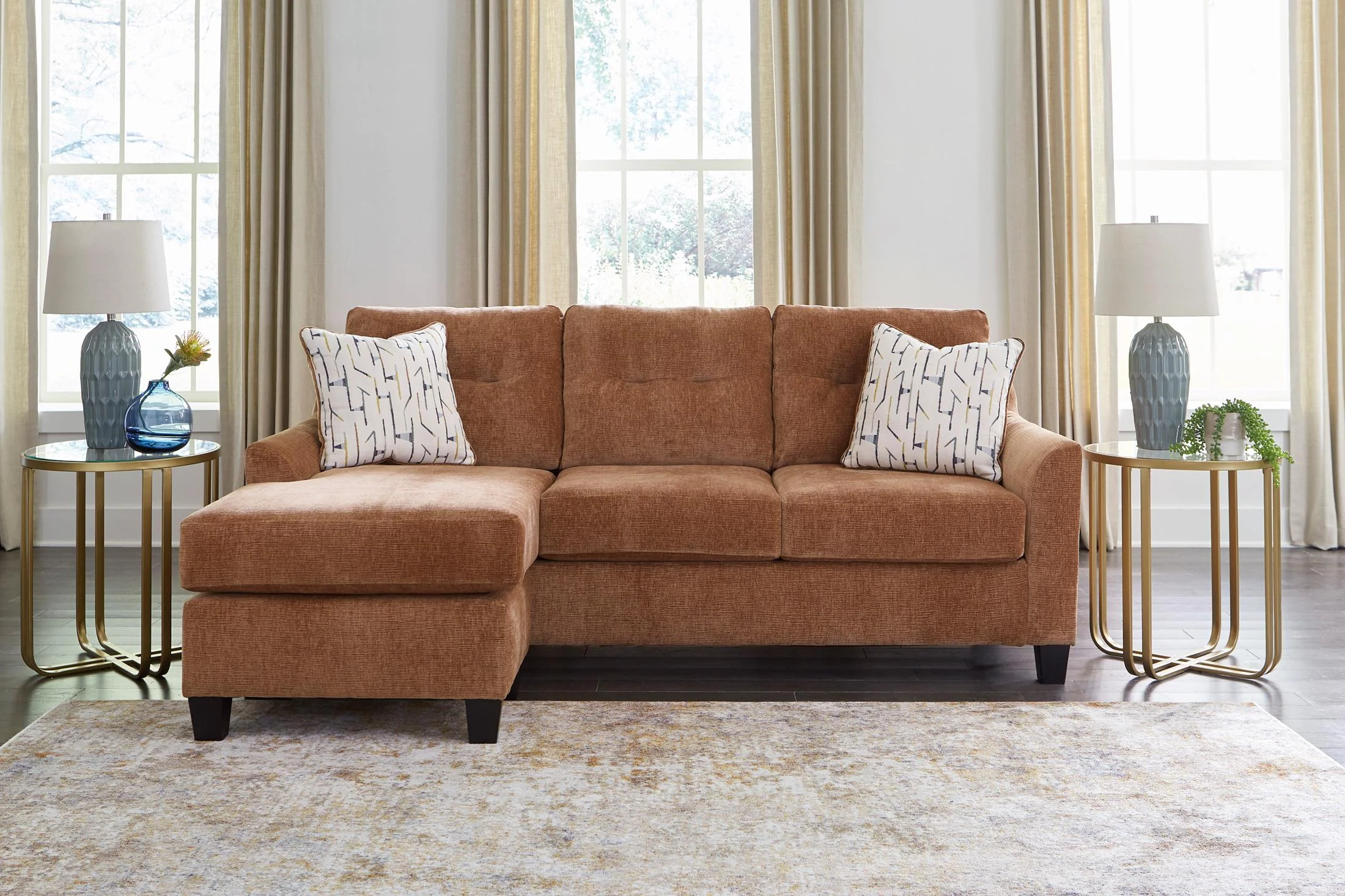 Amity Bay Queen Sleeper Sofa Chaise - Image 7