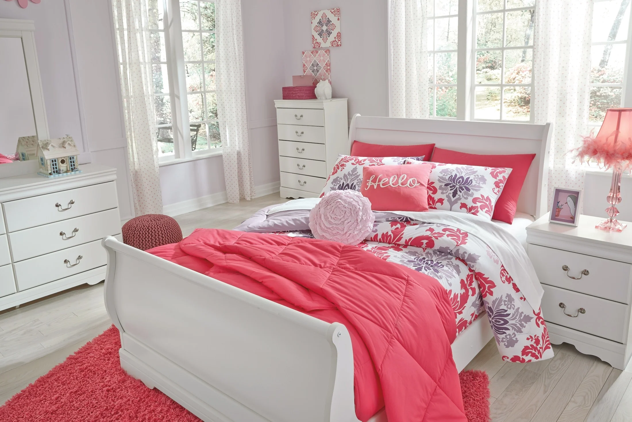 Anarasia Full Sleigh Headboard - Image 3
