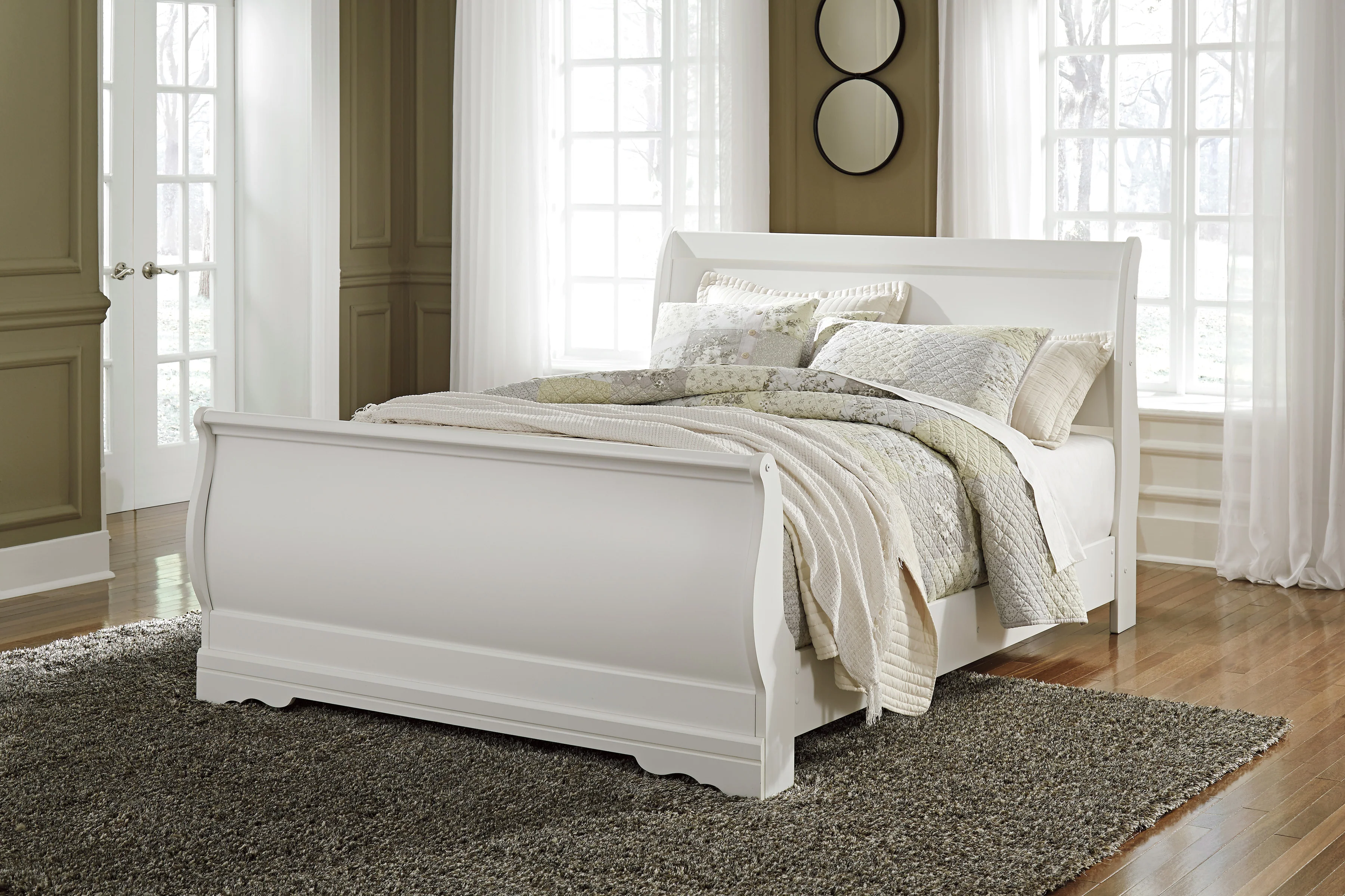 Anarasia Sleigh Bed - Image 3