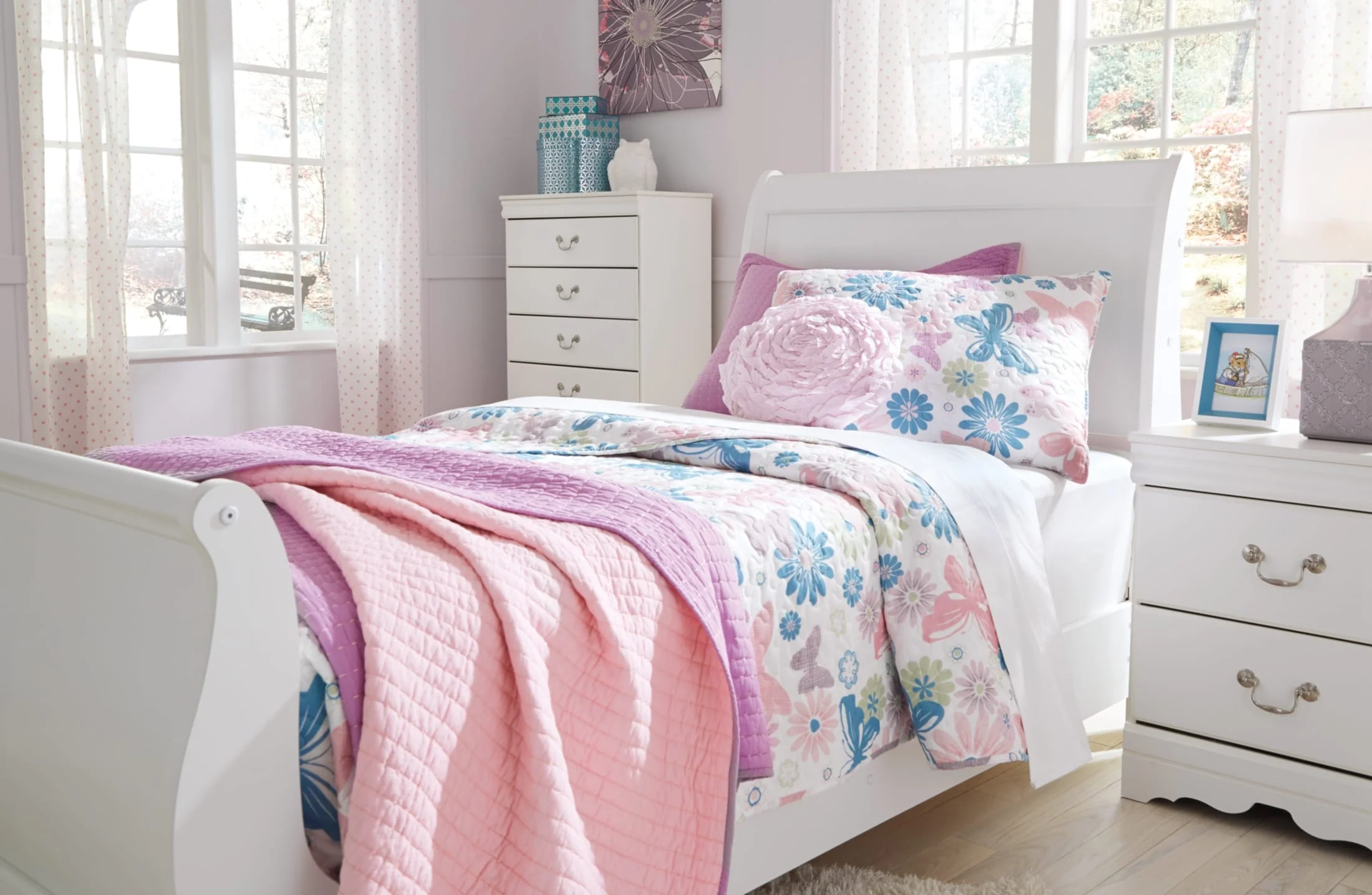 Anarasia Twin Sleigh Headboard - Image 3