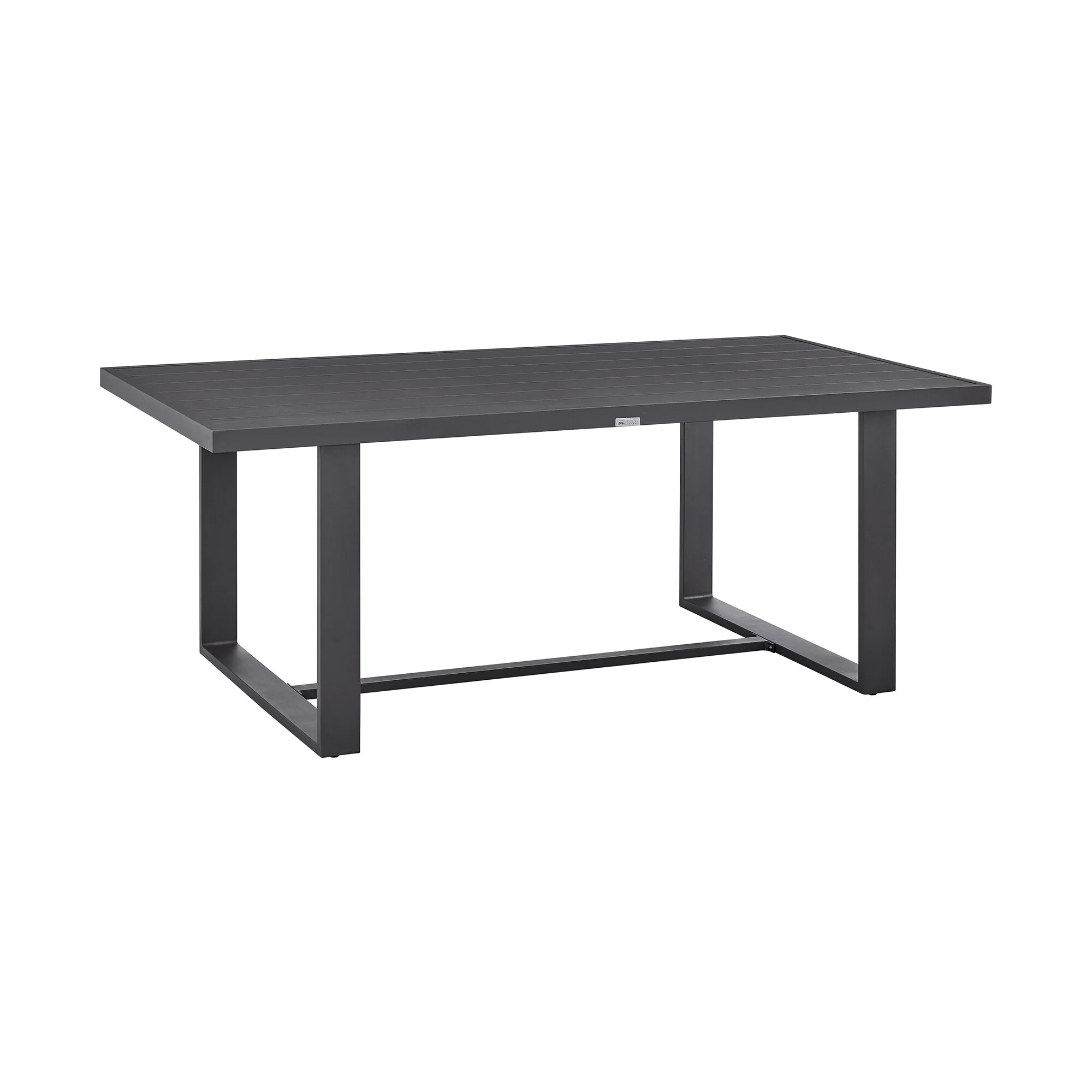 Argiope Outdoor Patio Dining Table in Aluminum - Image 2