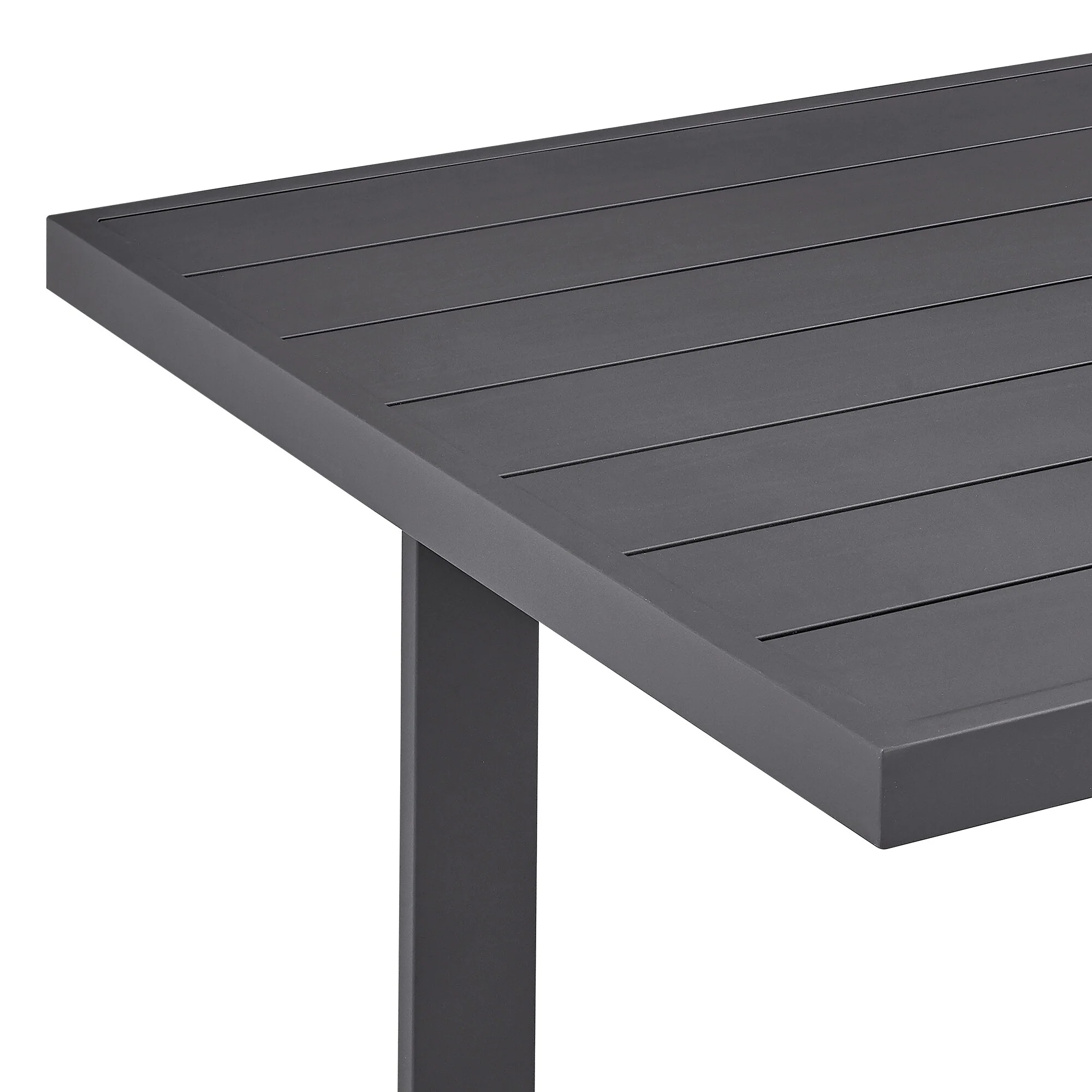 Argiope Outdoor Patio Dining Table in Aluminum - Image 3
