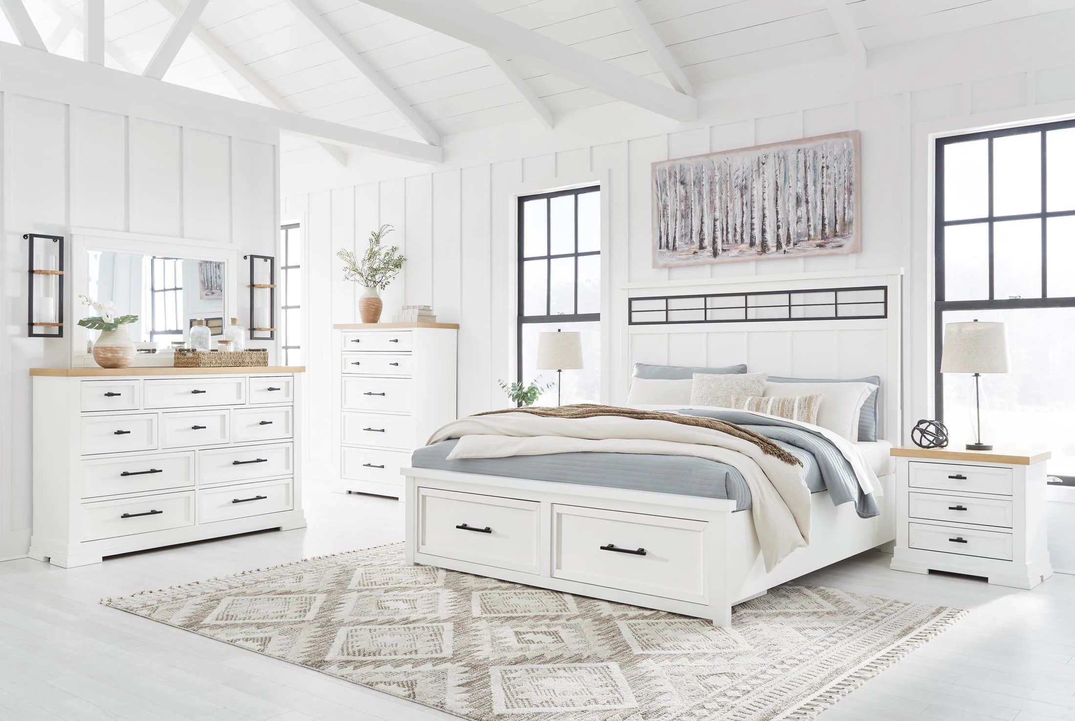 Ashbryn Panel Storage Bed - Image 2