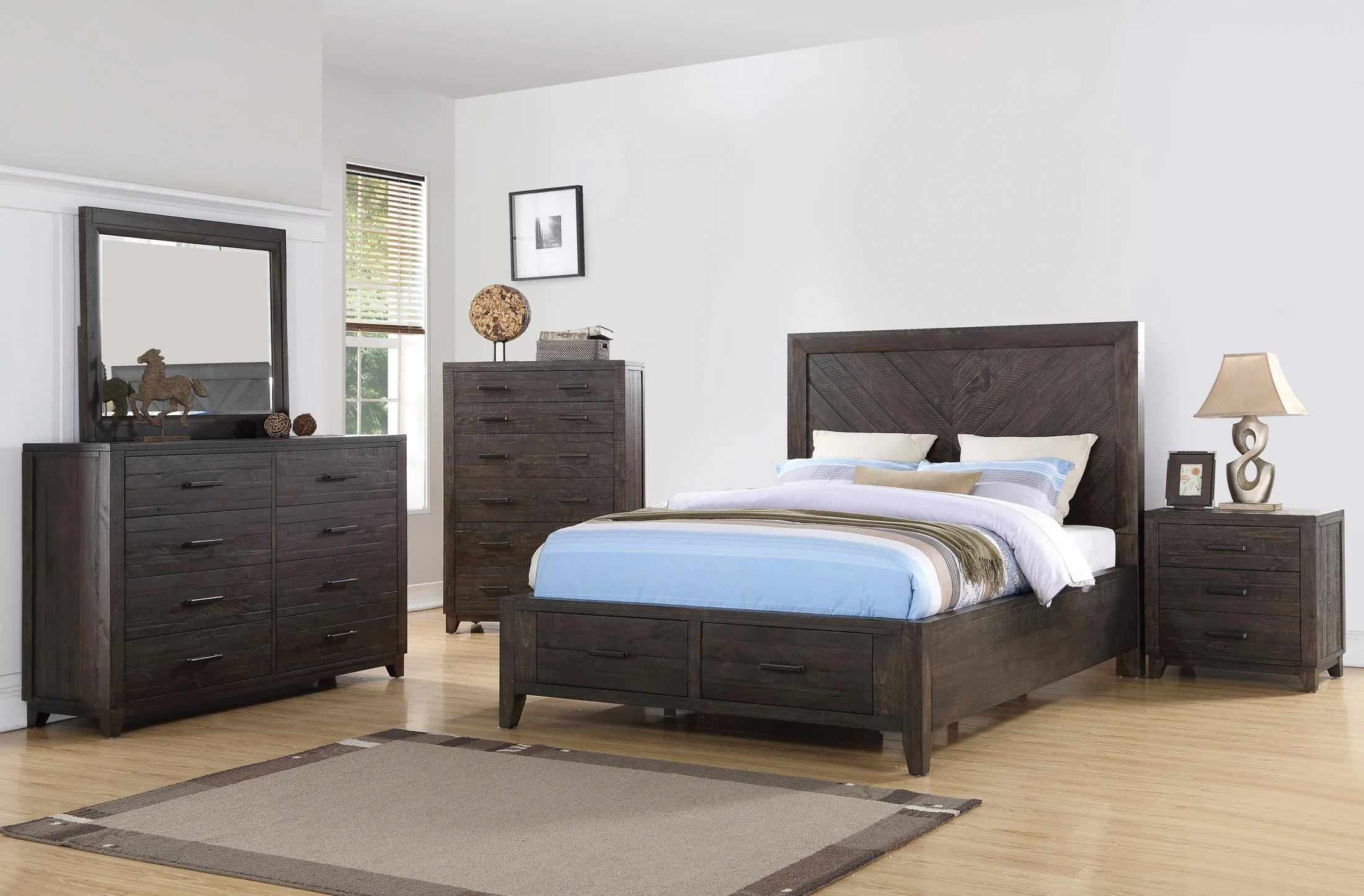 Ashford 3-Piece Storage Bedroom - Image 2
