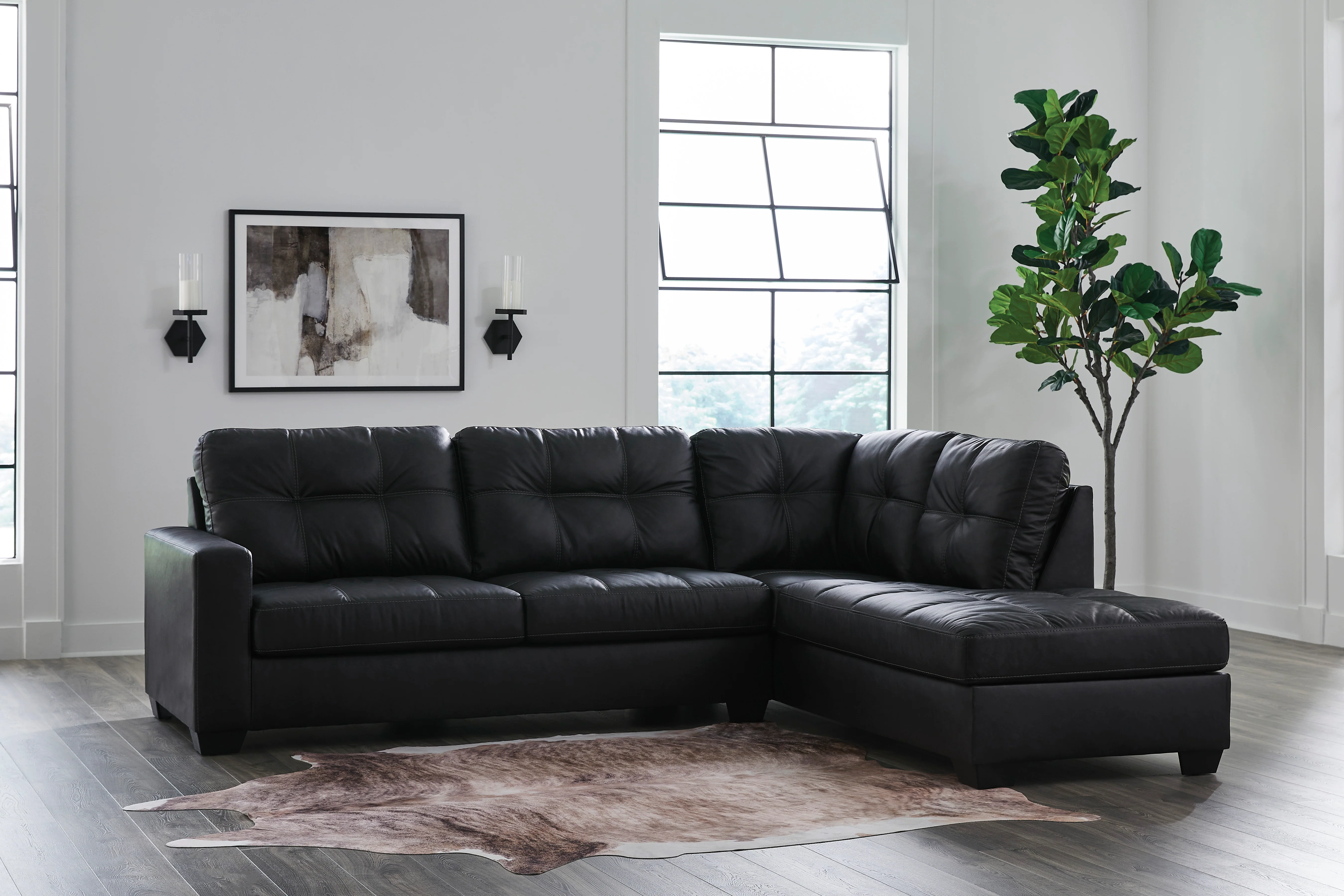 Barlin Mills 2-Piece Right-Facing Sectional with Chaise - Image 2