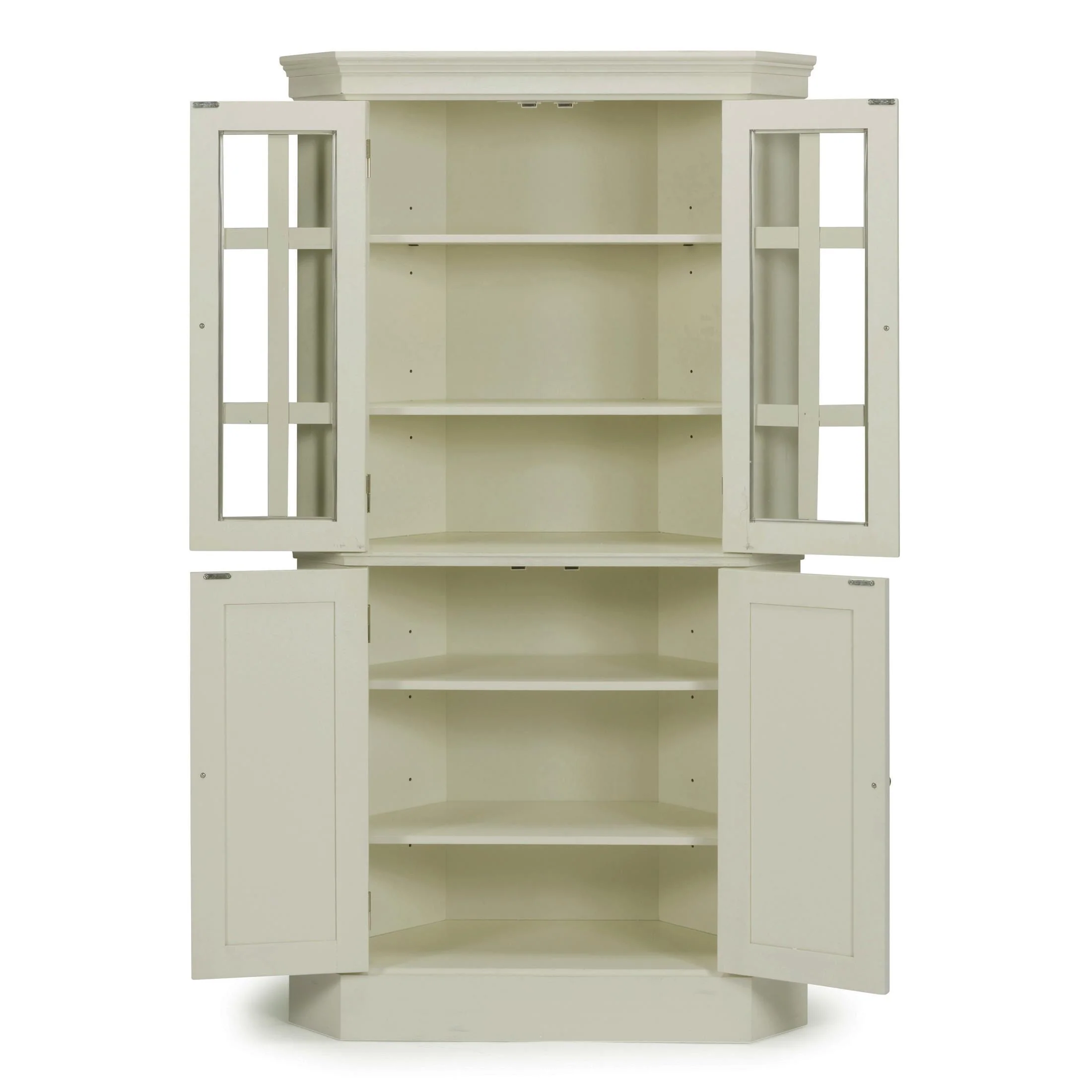 Bay Lodge Corner China Cabinet - Image 11