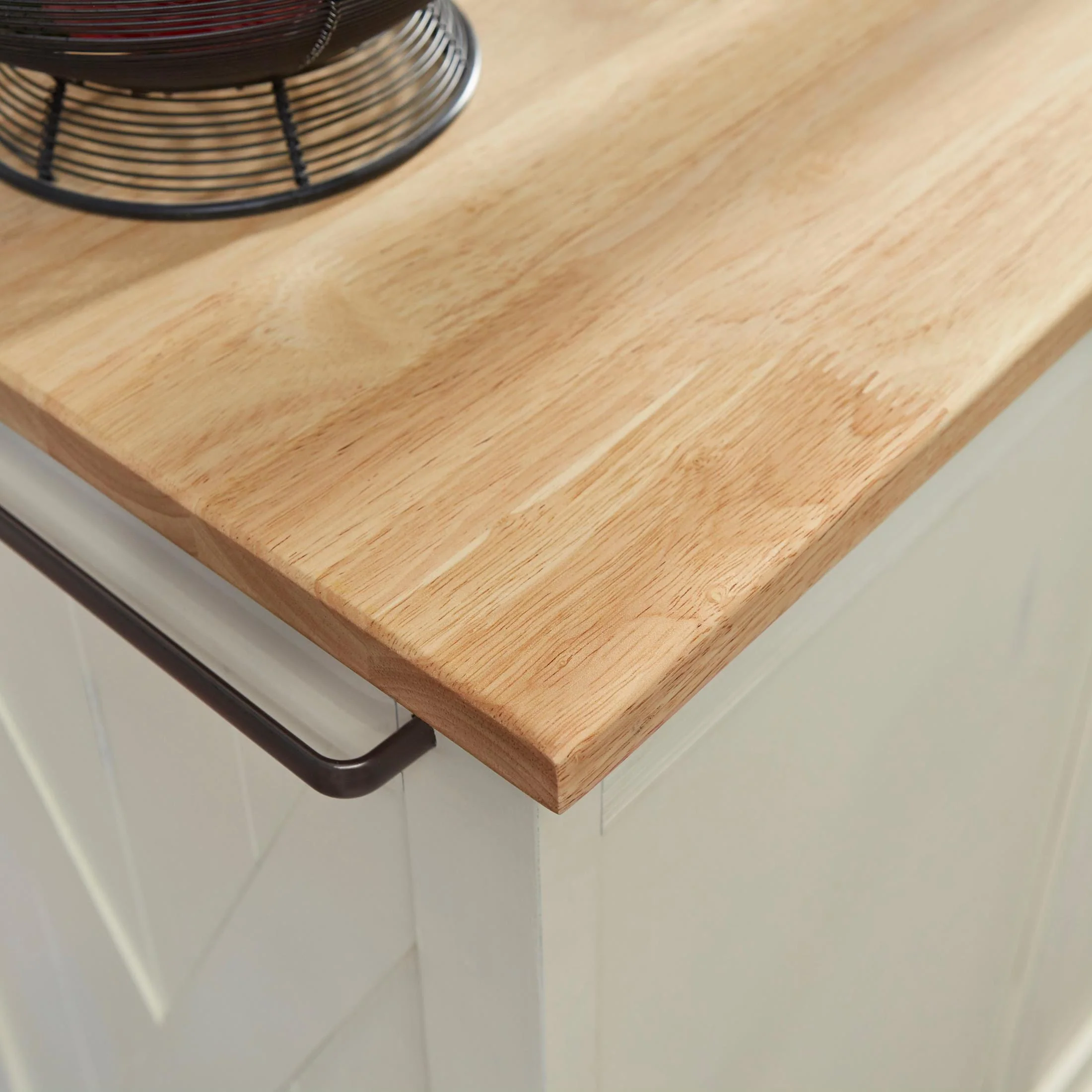Bay Lodge Wood Top Kitchen Cart - Image 7