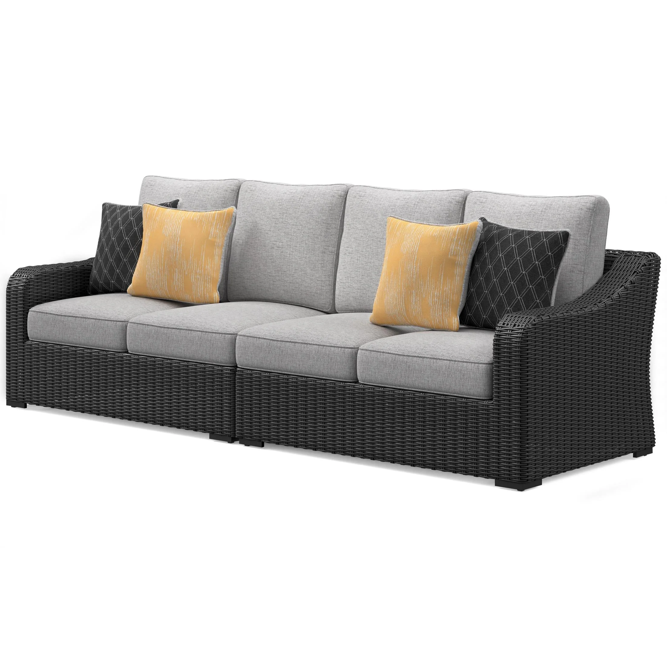 Ashley Beachcroft 2-Piece Outdoor Patio Loveseat with Cushion - Image 3