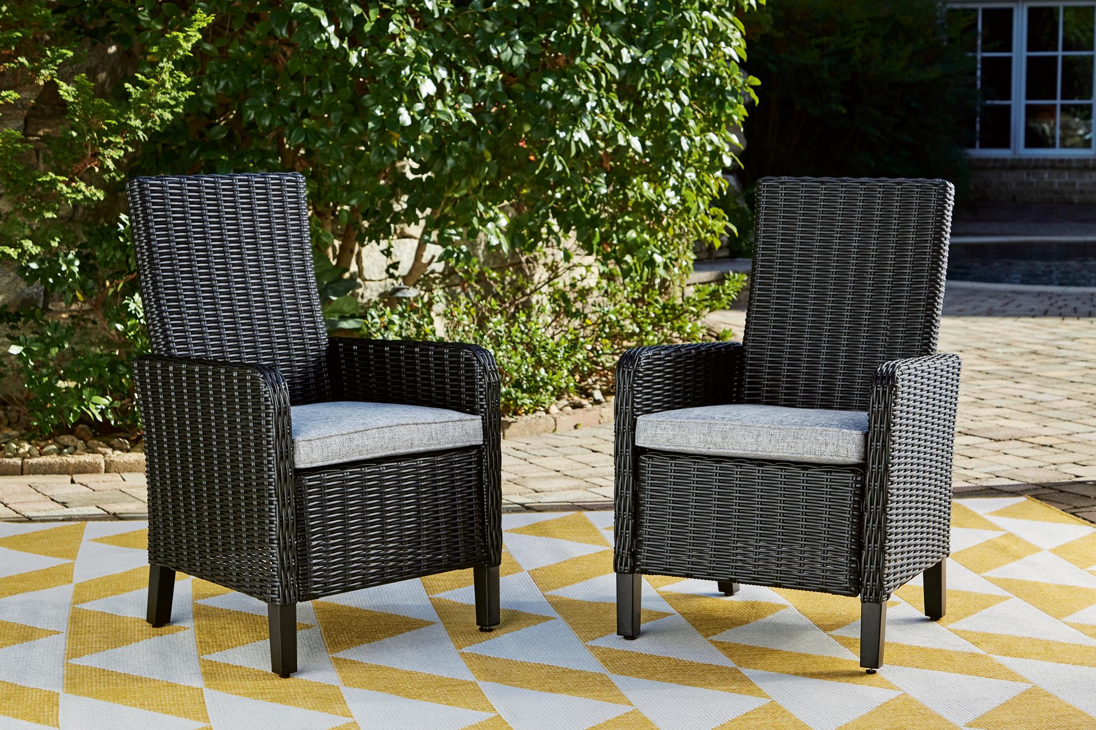Ashley Beachcroft Outdoor Patio Arm Chair (Set of 2) - Image 4