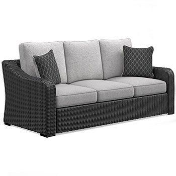 Ashley Beachcroft Outdoor Patio Sofa with Cushion