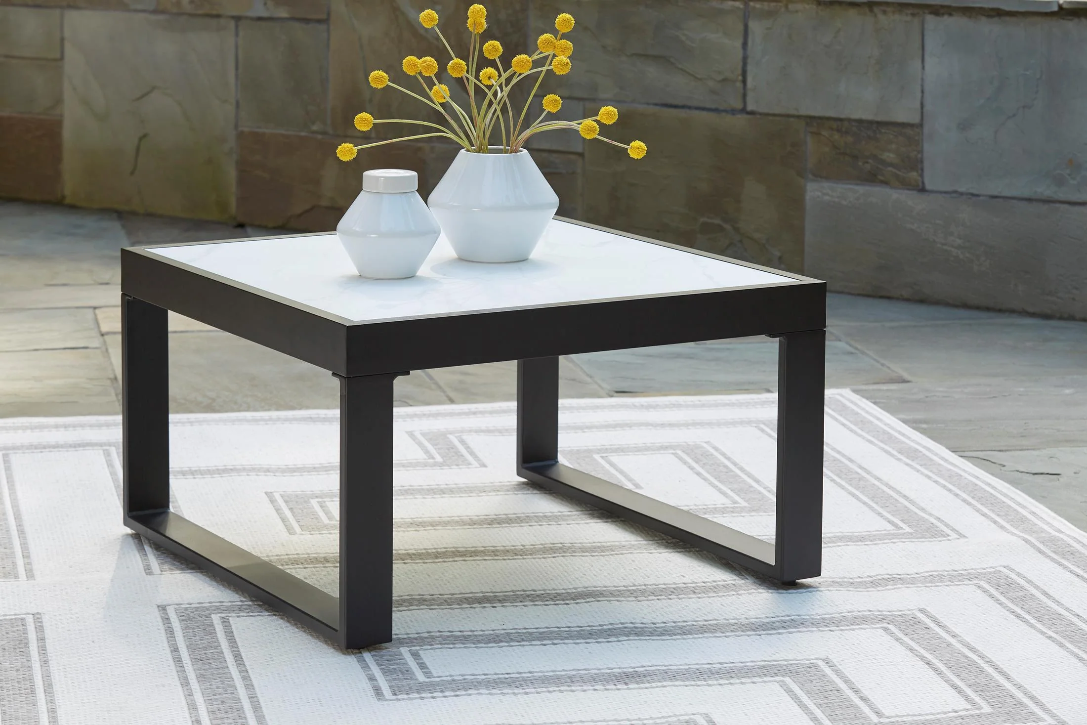 Ashley Beachloft Outdoor Patio  Coffee Table - Image 2