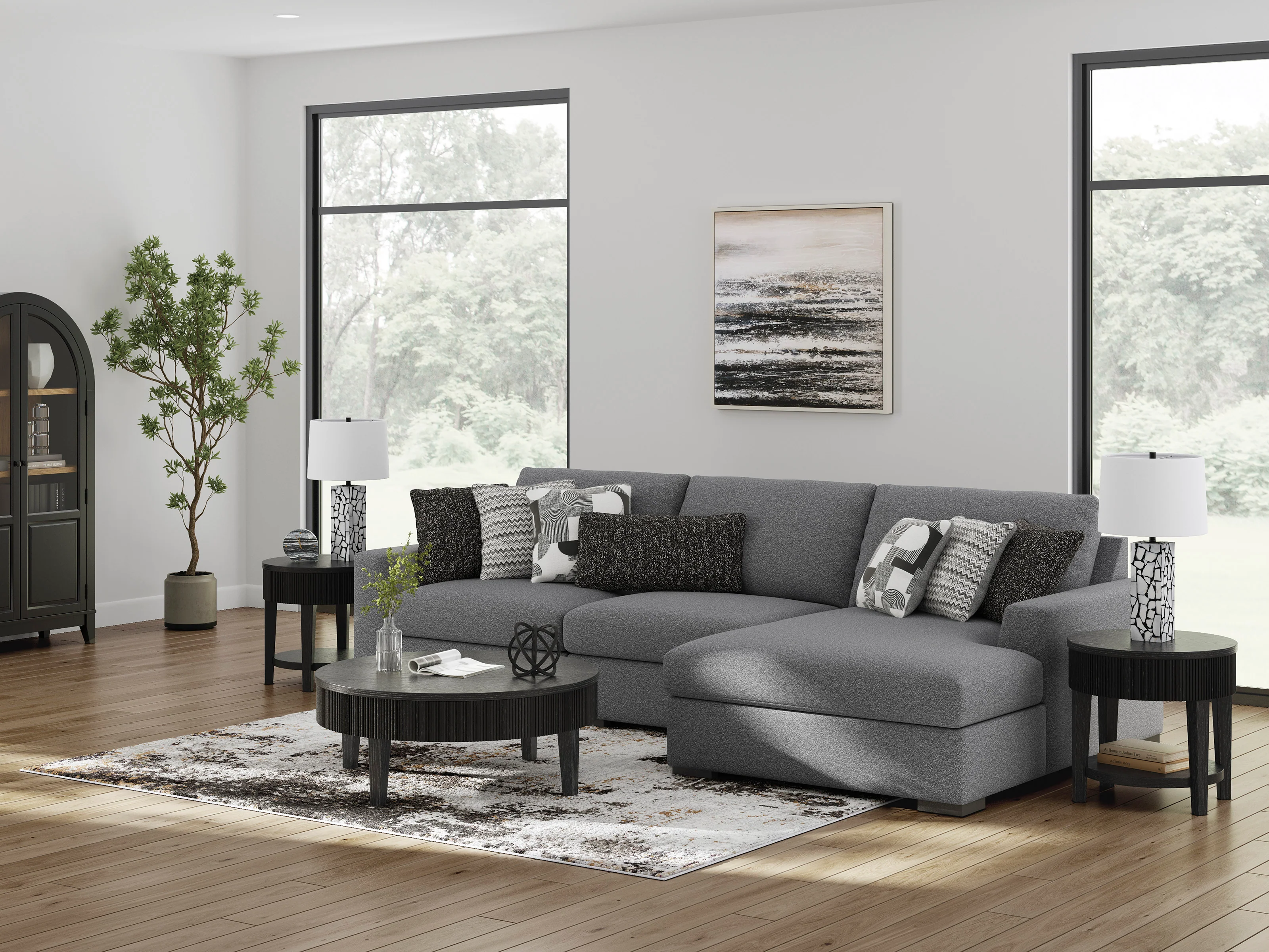 Bealton 3-Piece Sectional with Chaise - Image 2